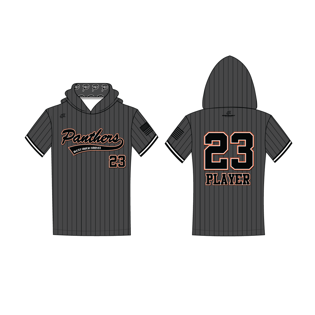 Swisher 8u Custom Short Sleeve Lightweight Hoodie