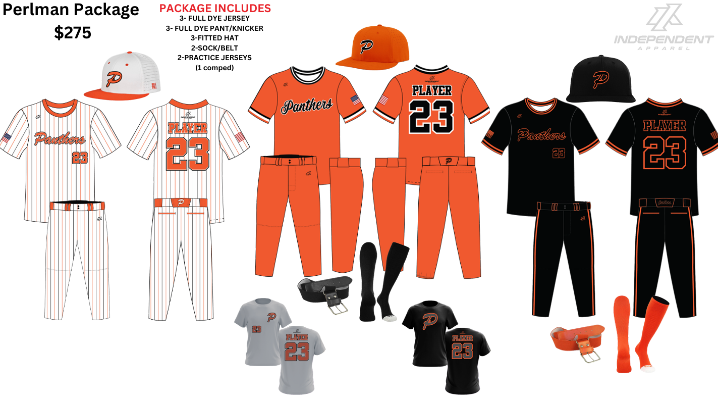 PANTHERS PERLMAN 2025 FALL UNIFORM PACKAGE