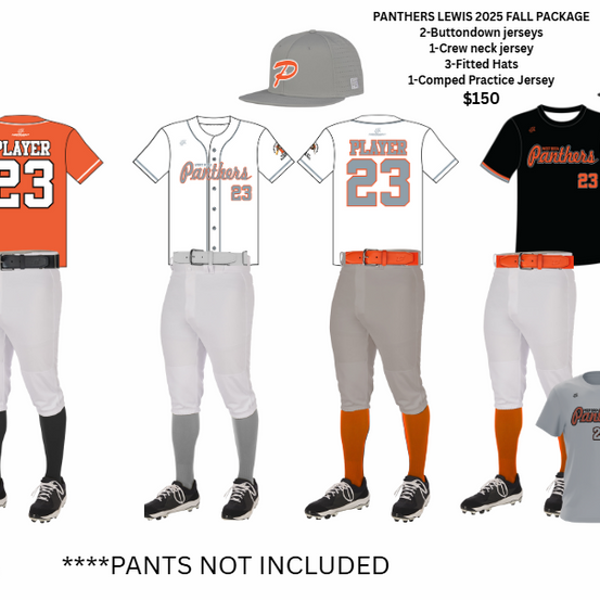 PANTHERS LEWIS 2025 Fall player package