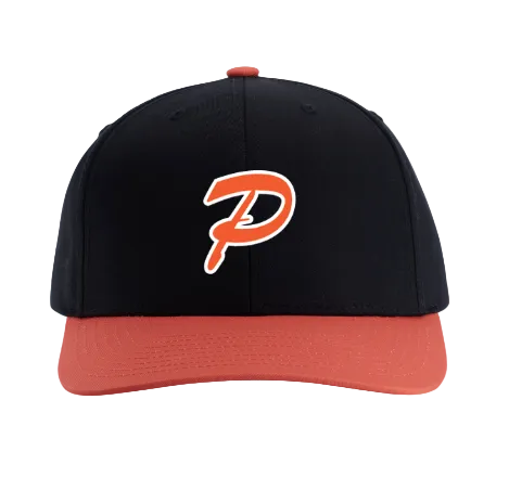 Maniglia 7U Script P Logo Black/Orange Snapback Hat