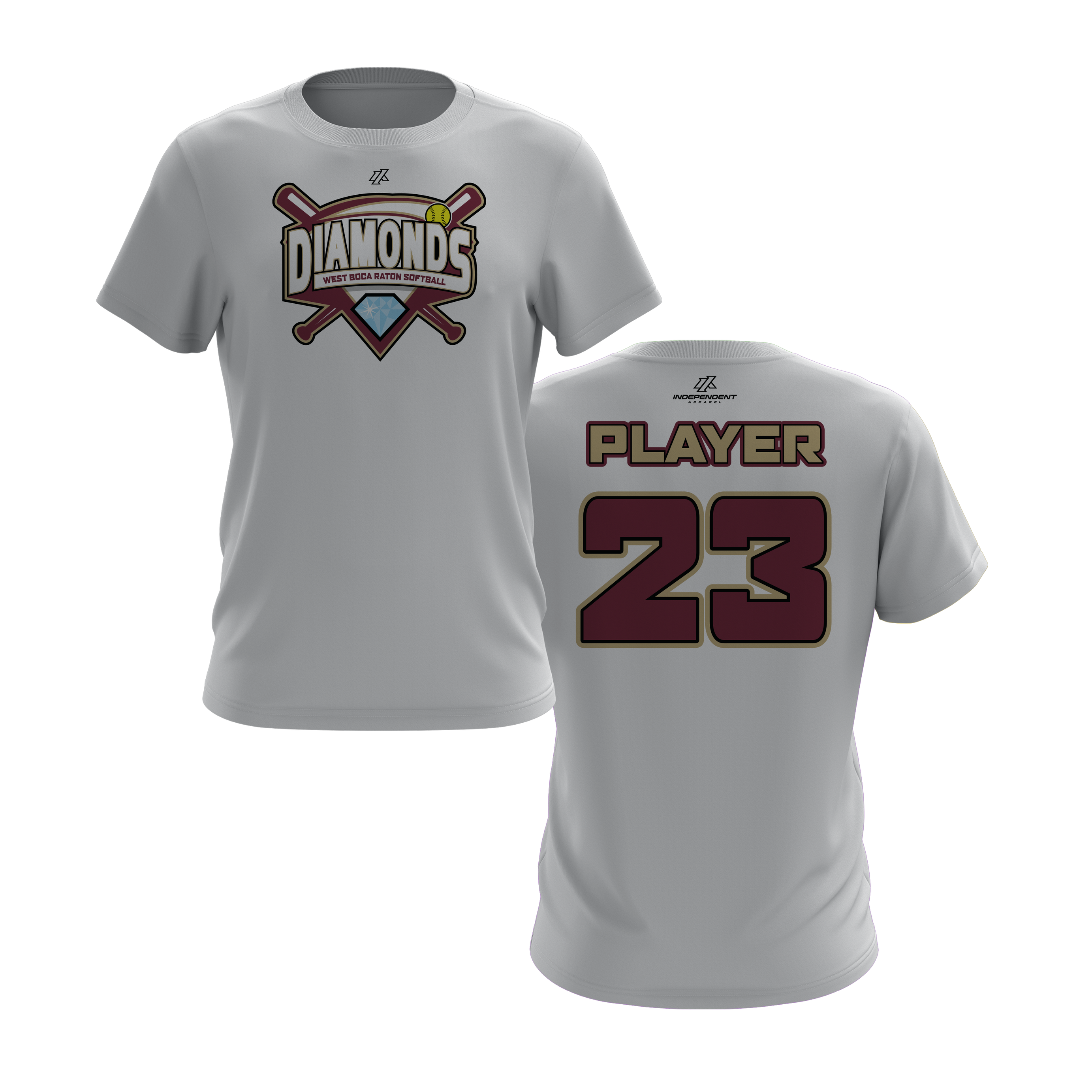 WBD Seminoles League Logo Short Sleeve Shirt