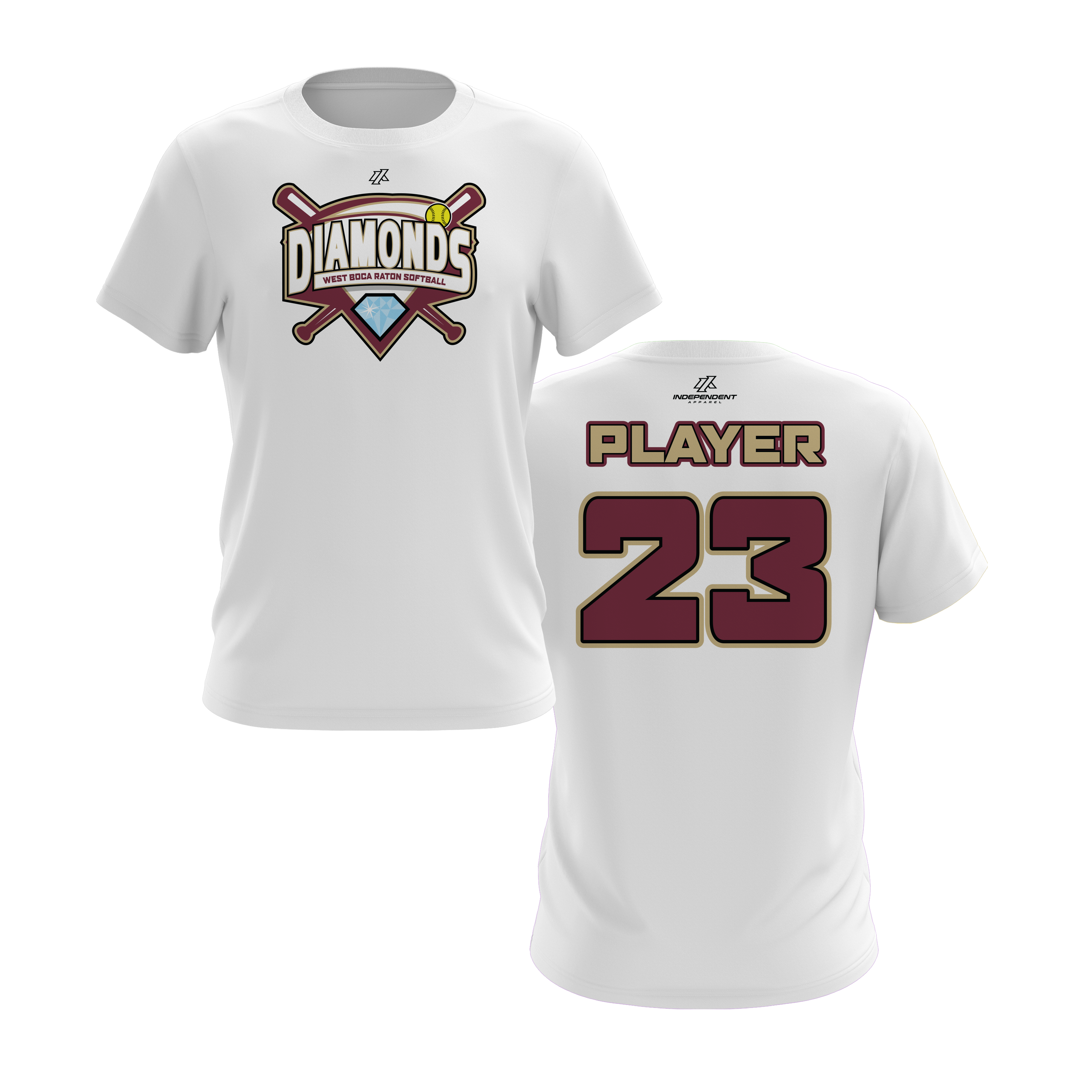 WBD Seminoles League Logo Short Sleeve Shirt