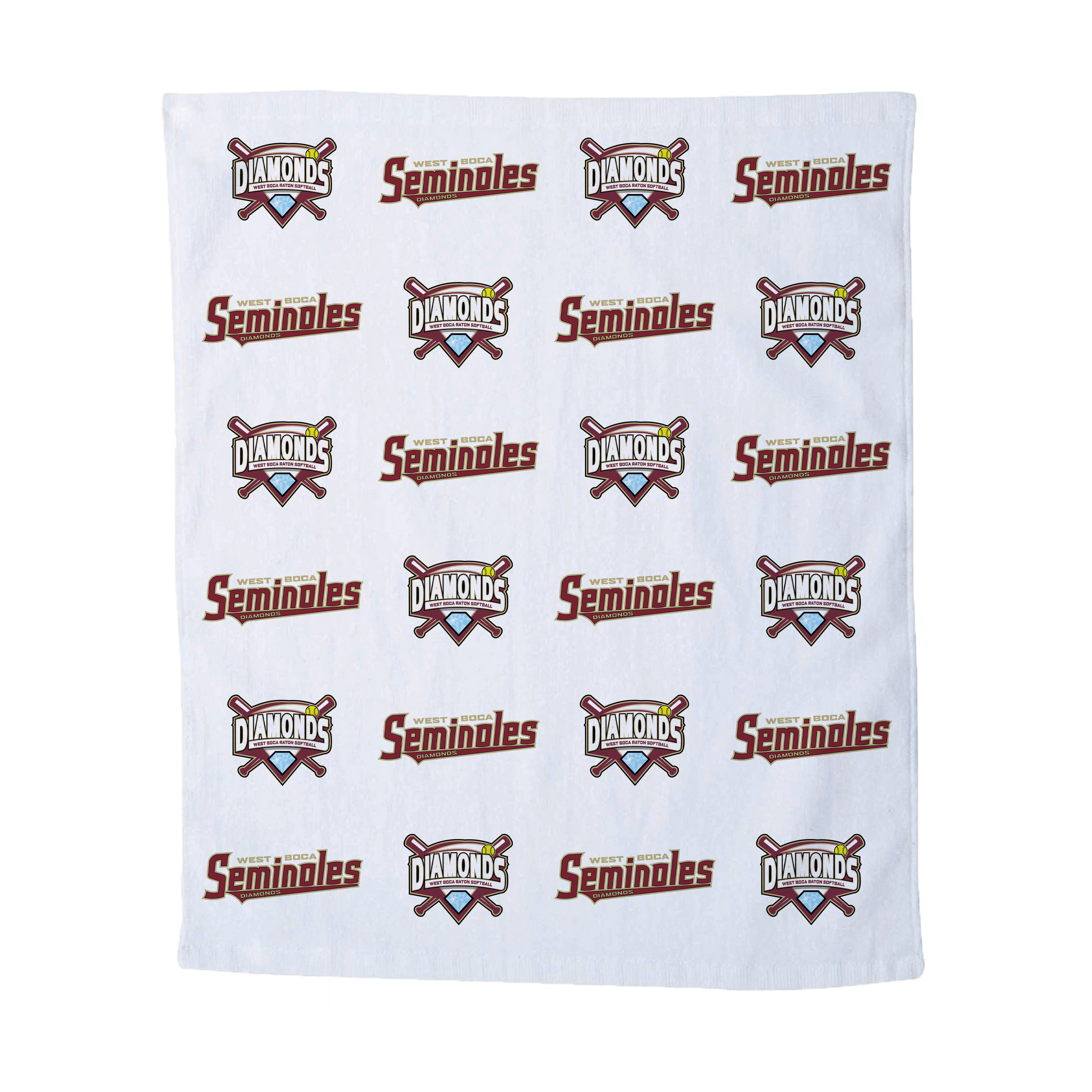 WBD Seminoles 15" x 18" Rally Towel