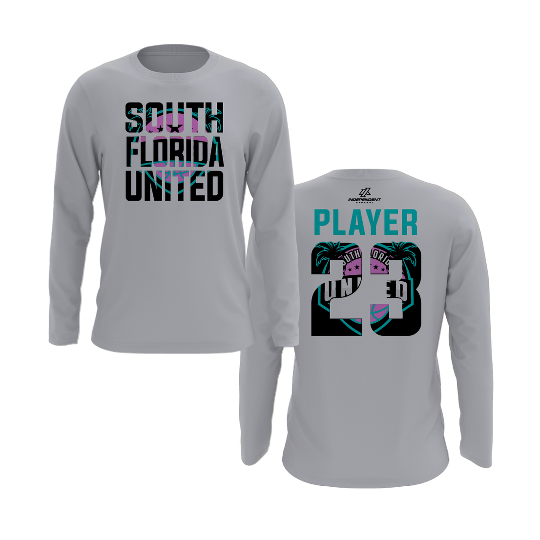 SF United Vice Block Logo Long Sleeve Shirt