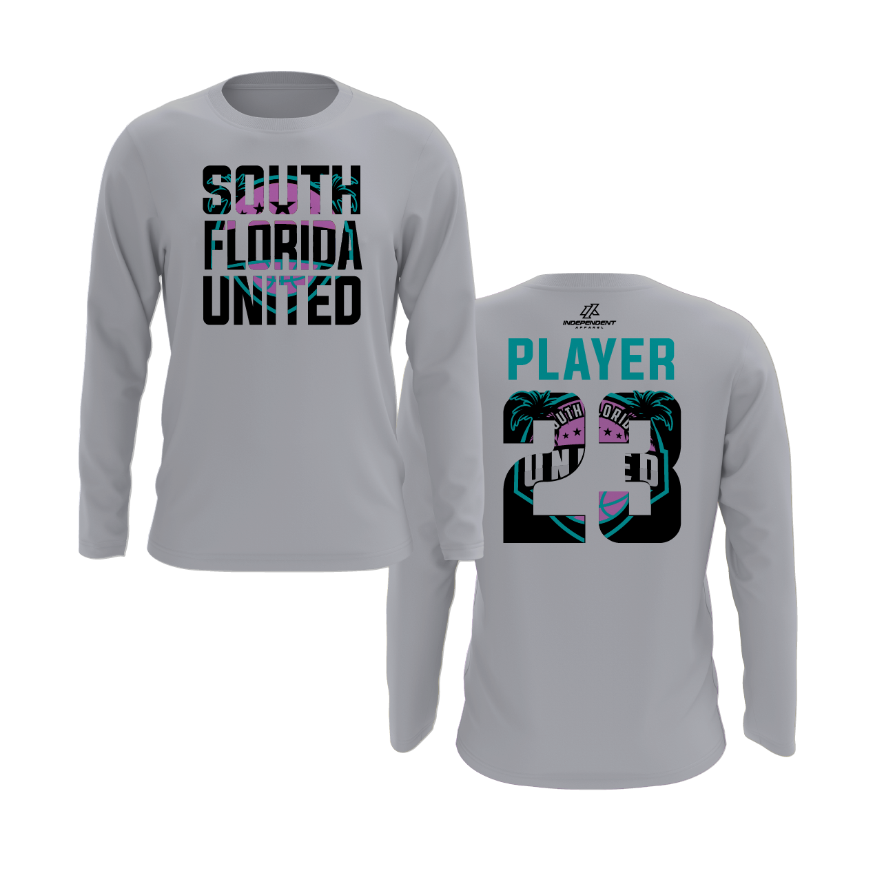 SF United Vice Block Logo Long Sleeve Shirt