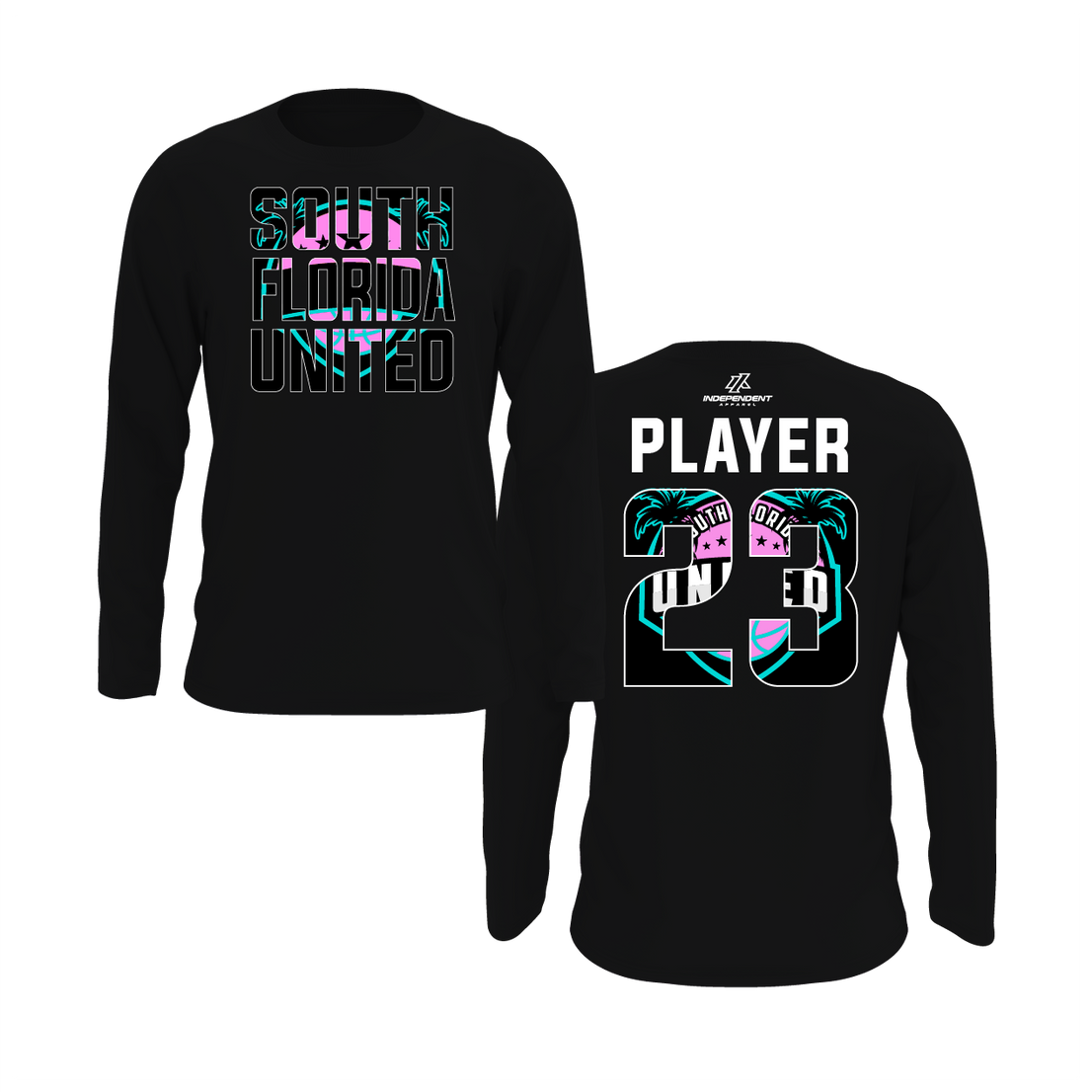 SF United Vice Block Logo Long Sleeve Shirt