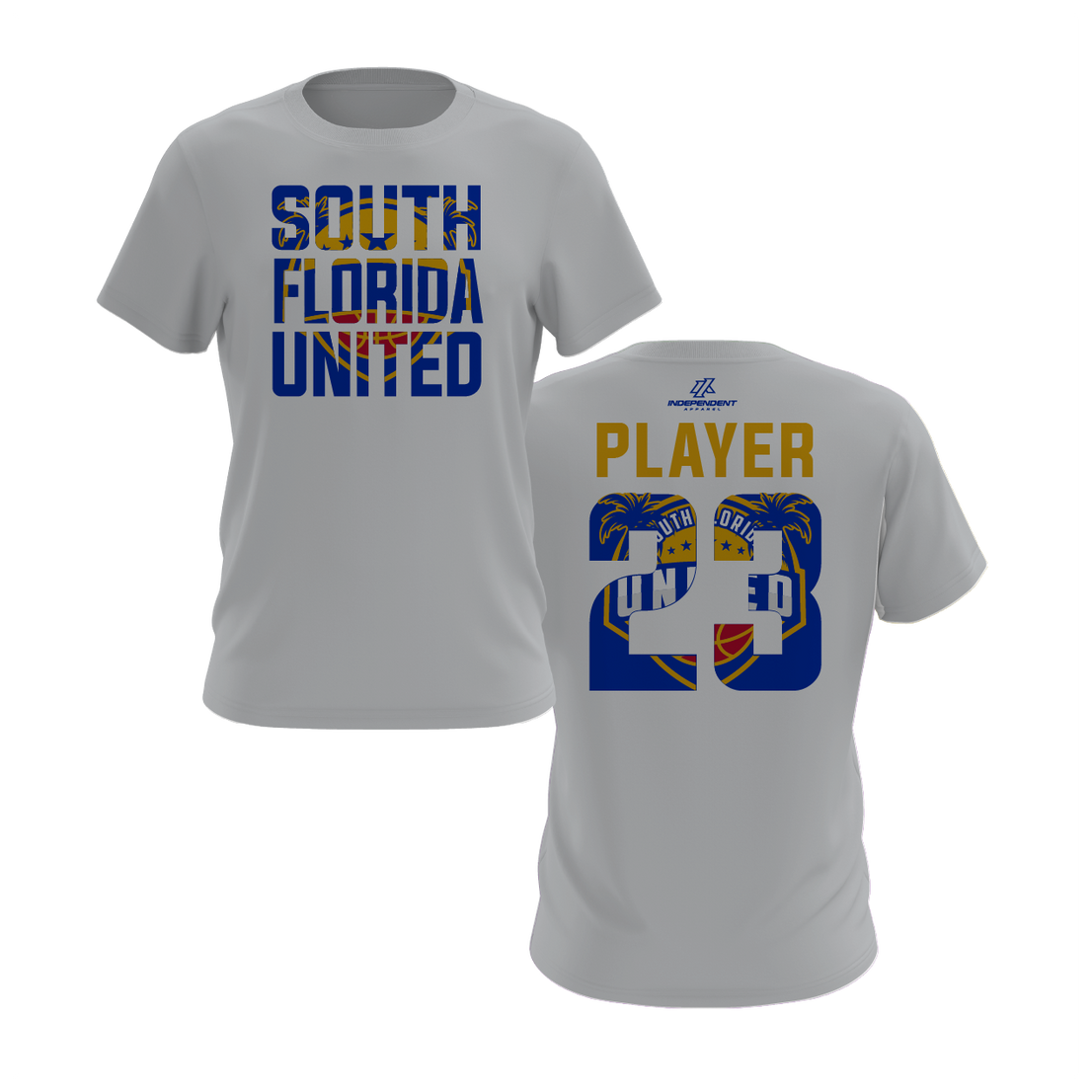 South Florida United Block Logo Short Sleeve Shirt