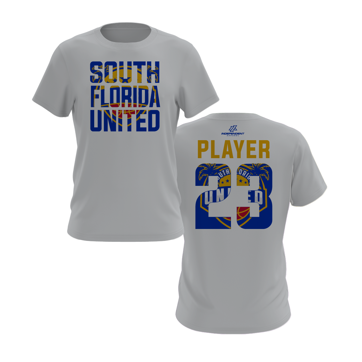 South Florida United Block Logo Short Sleeve Shirt