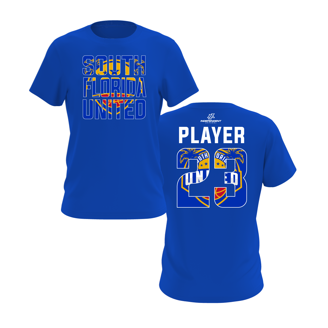 South Florida United Block Logo Short Sleeve Shirt