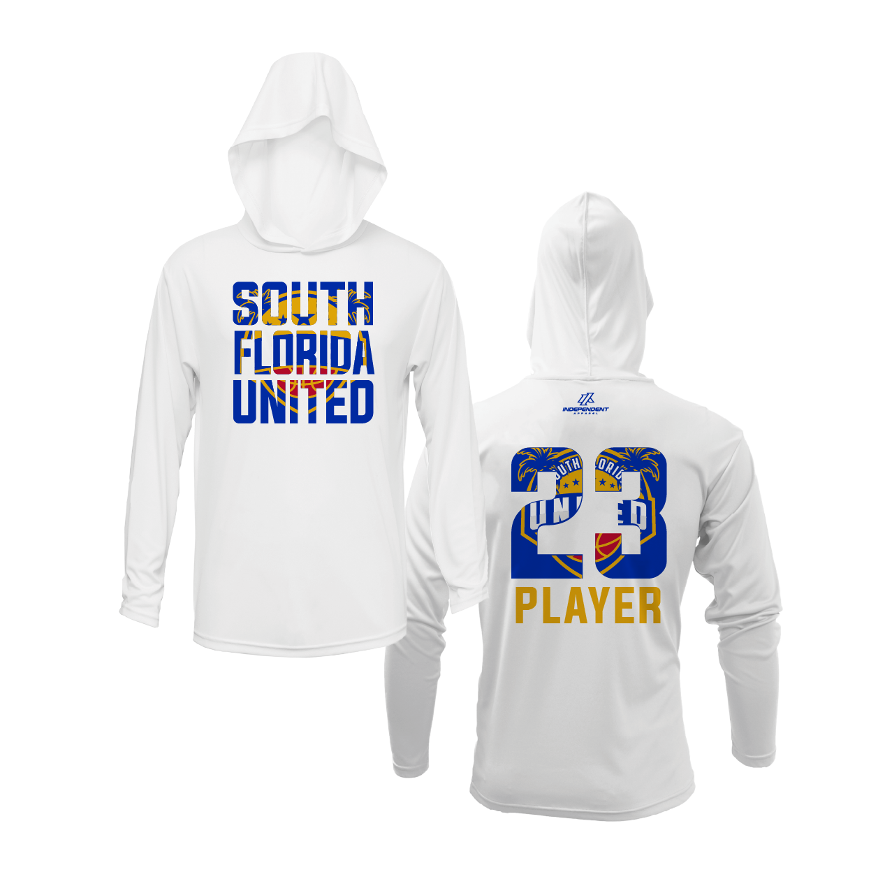 South Florida United Block Logo Lightweight Hoodie