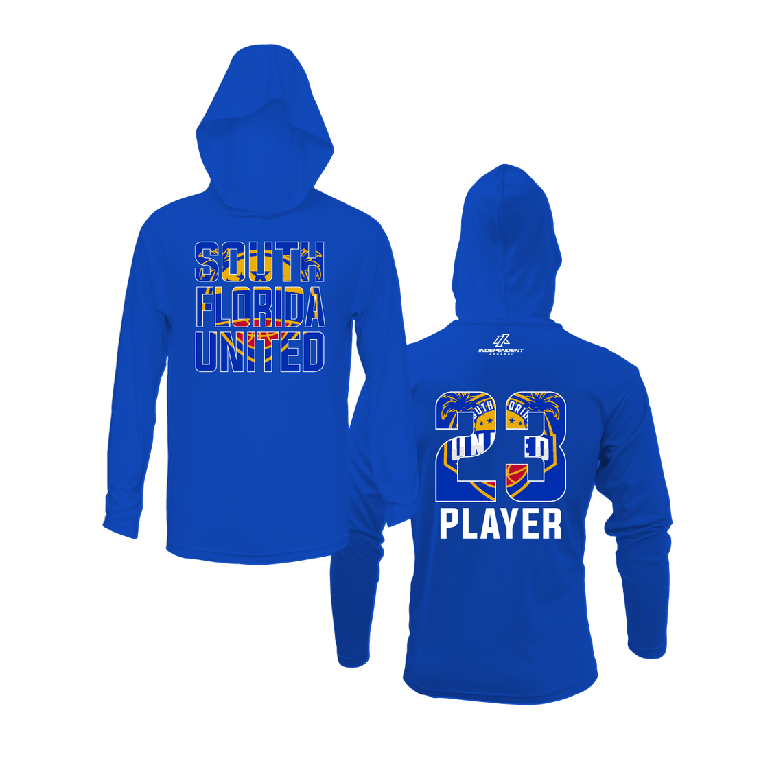 South Florida United Block Logo Lightweight Hoodie