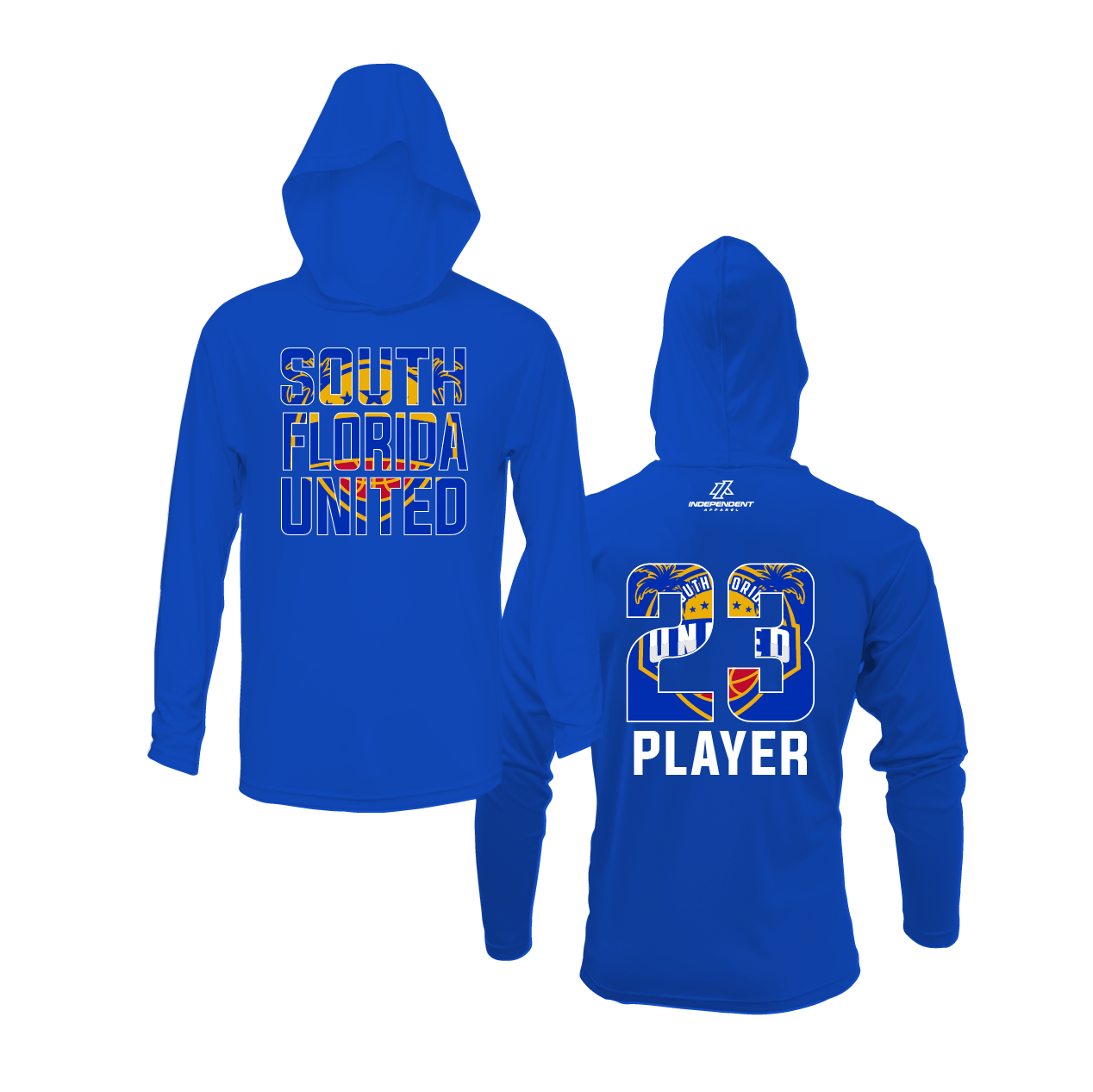 South Florida United Block Logo Lightweight Hoodie