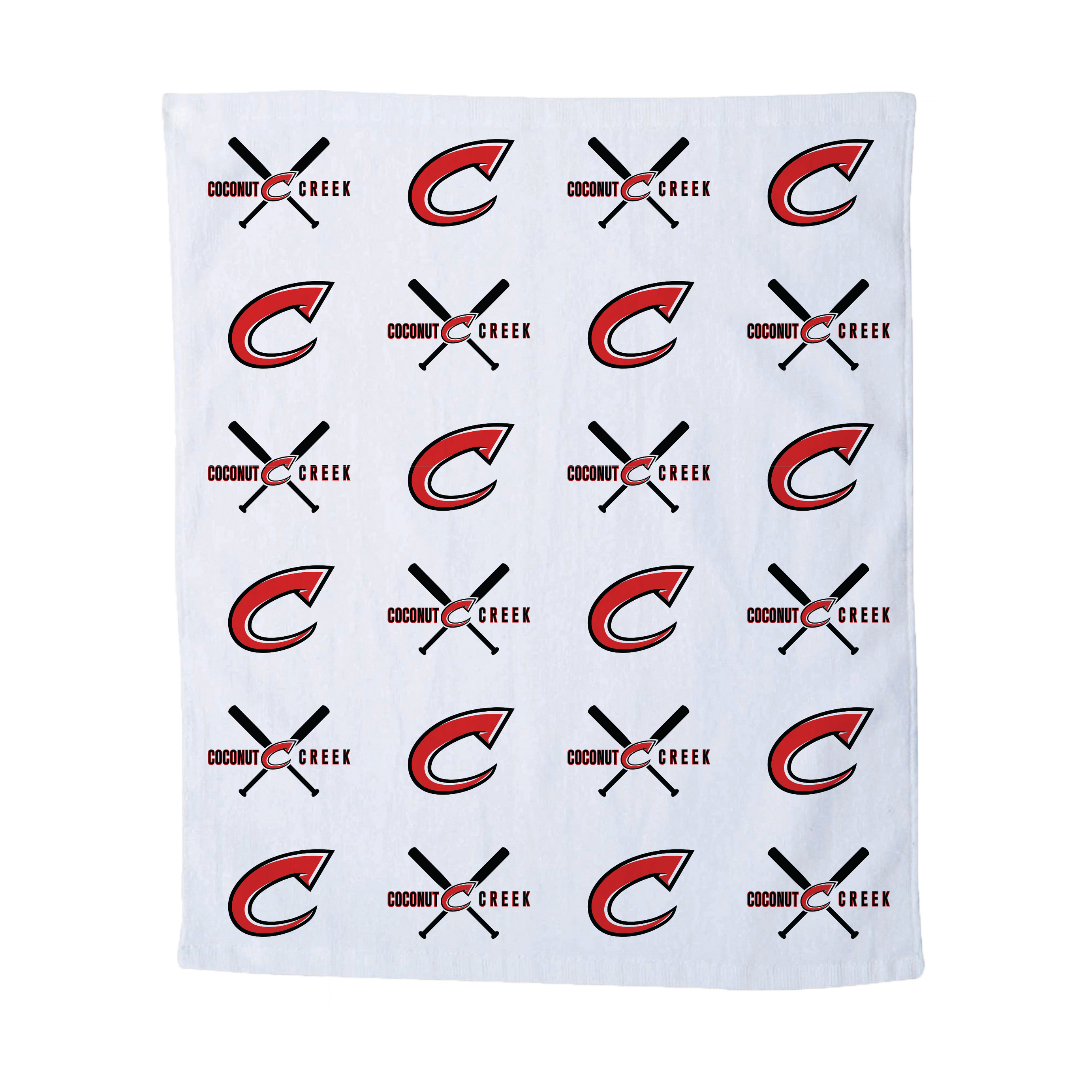 CCLL T-Ball Red 15" x 18" Rally Towel