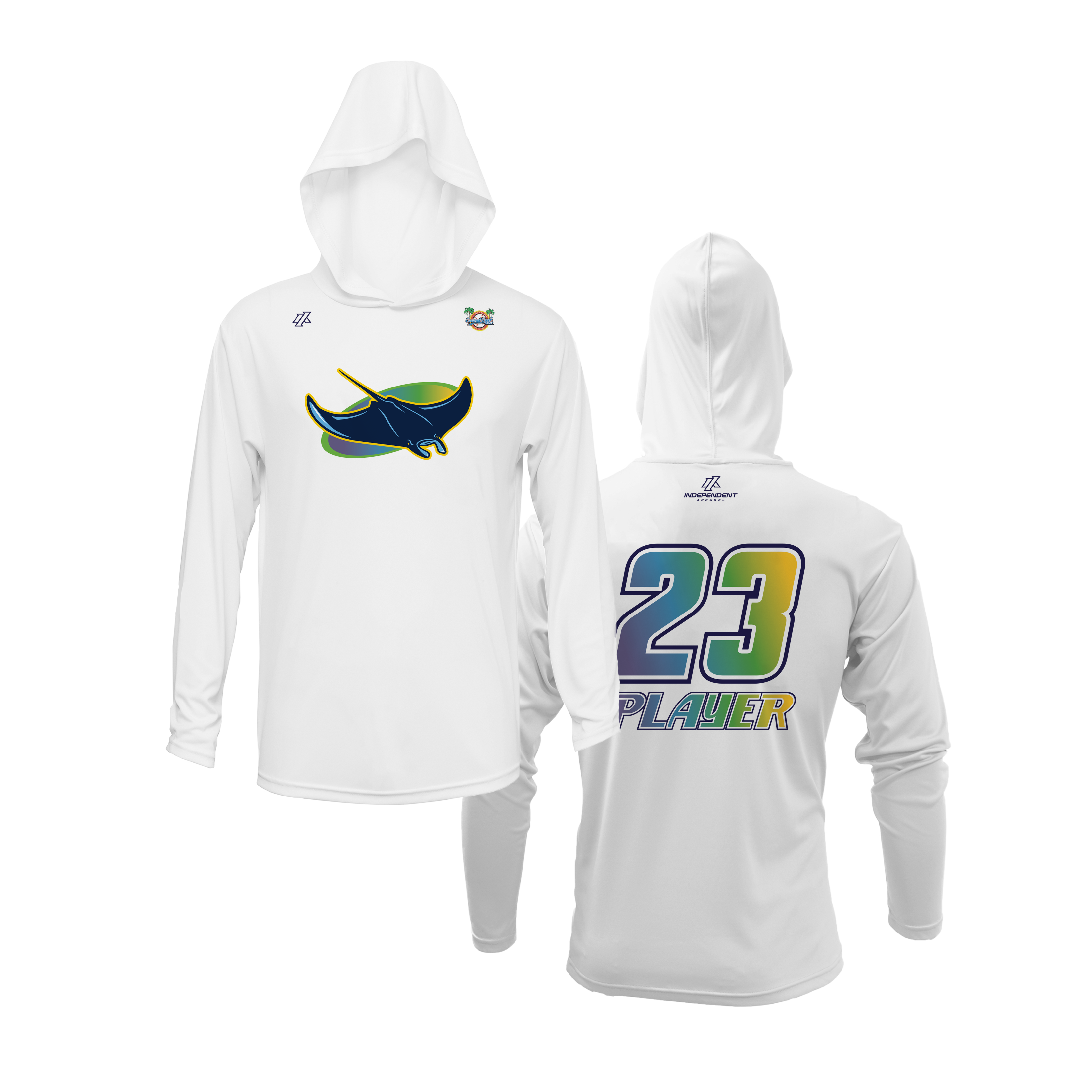 CCLL Tampa Bay Stingray Lightweight Hoodie