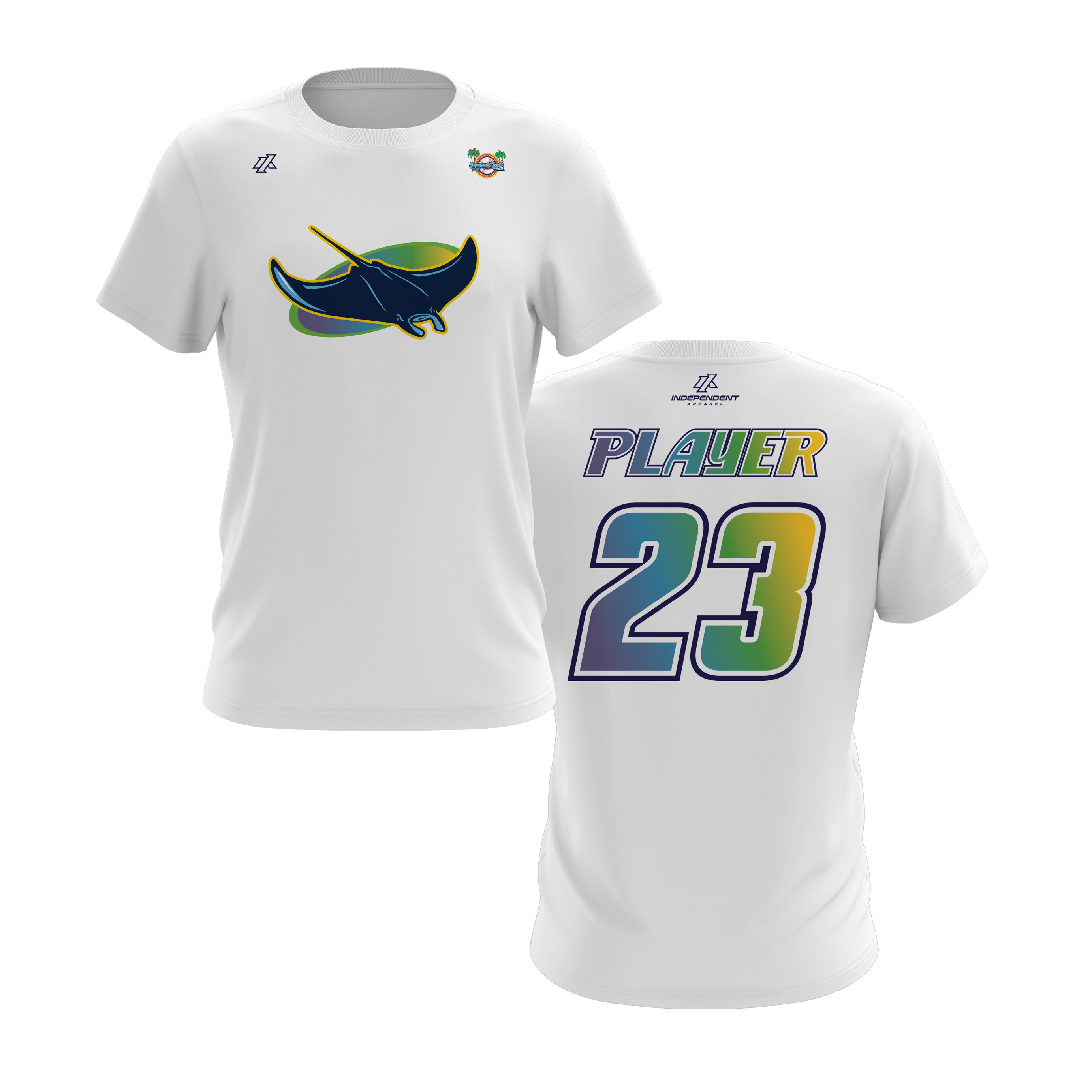 CCLL Tampa Bay Stingray Logo Short Sleeve Shirt