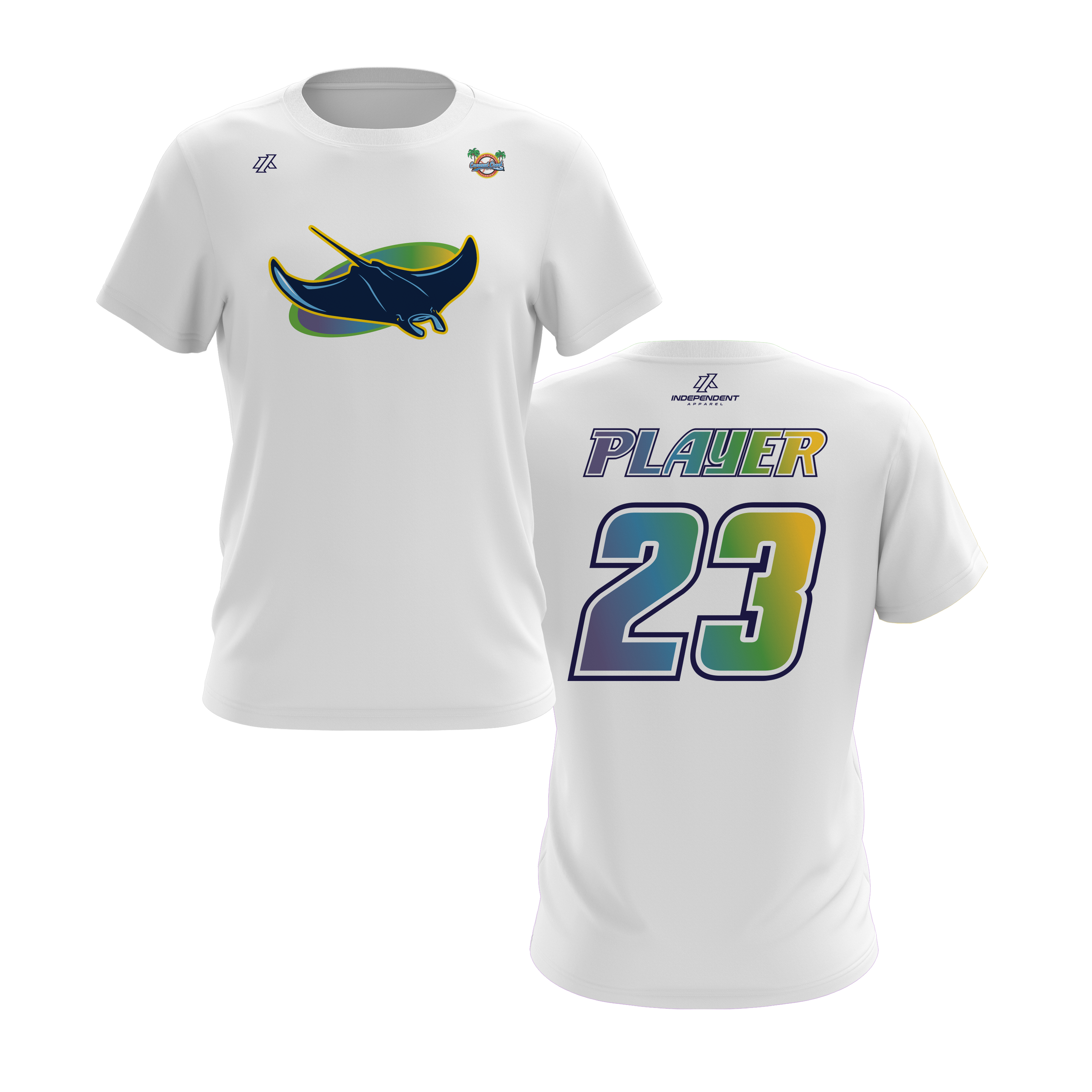 CCLL Tampa Bay Stingray Logo Short Sleeve Shirt