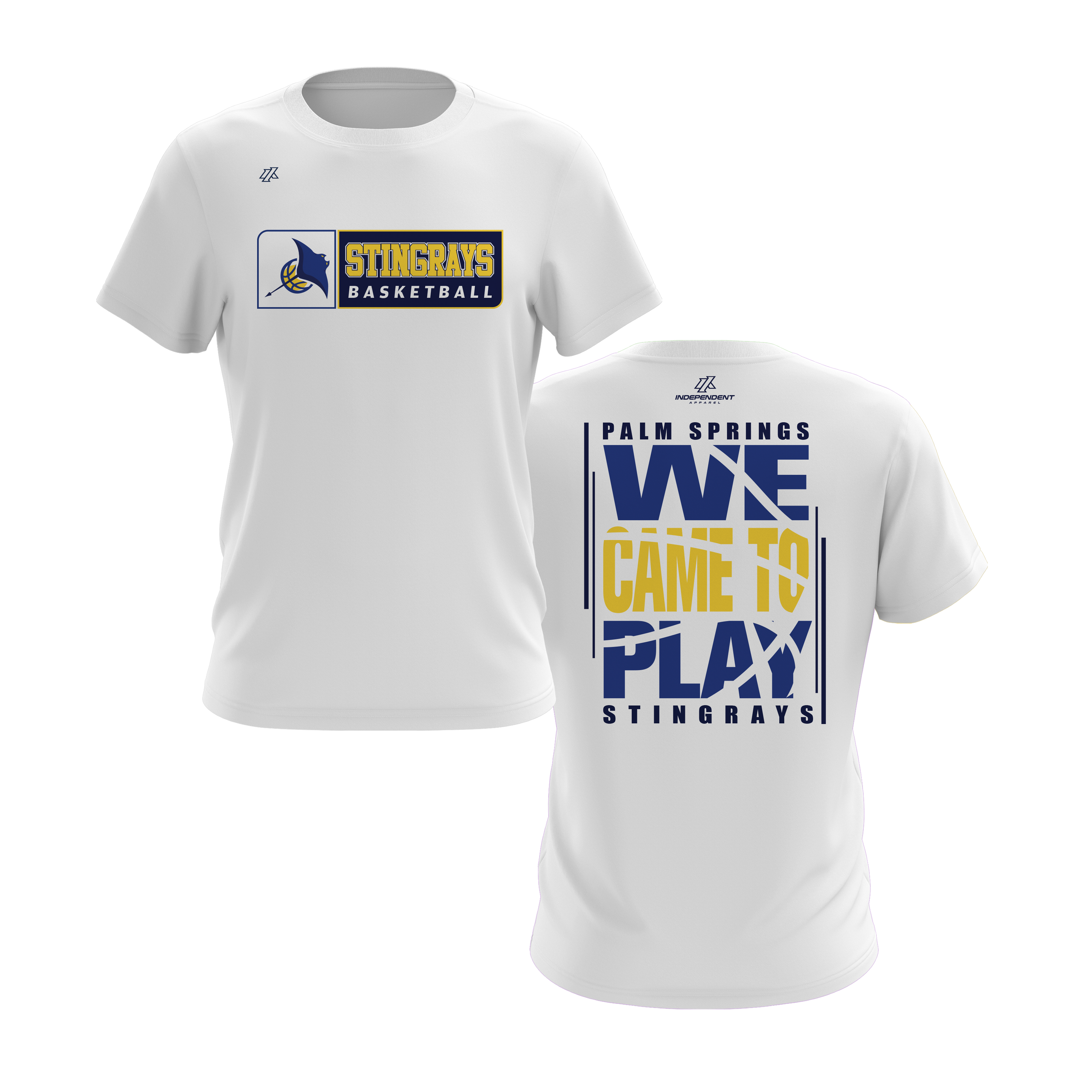 Stingrays Basketball Short Sleeve Shirt