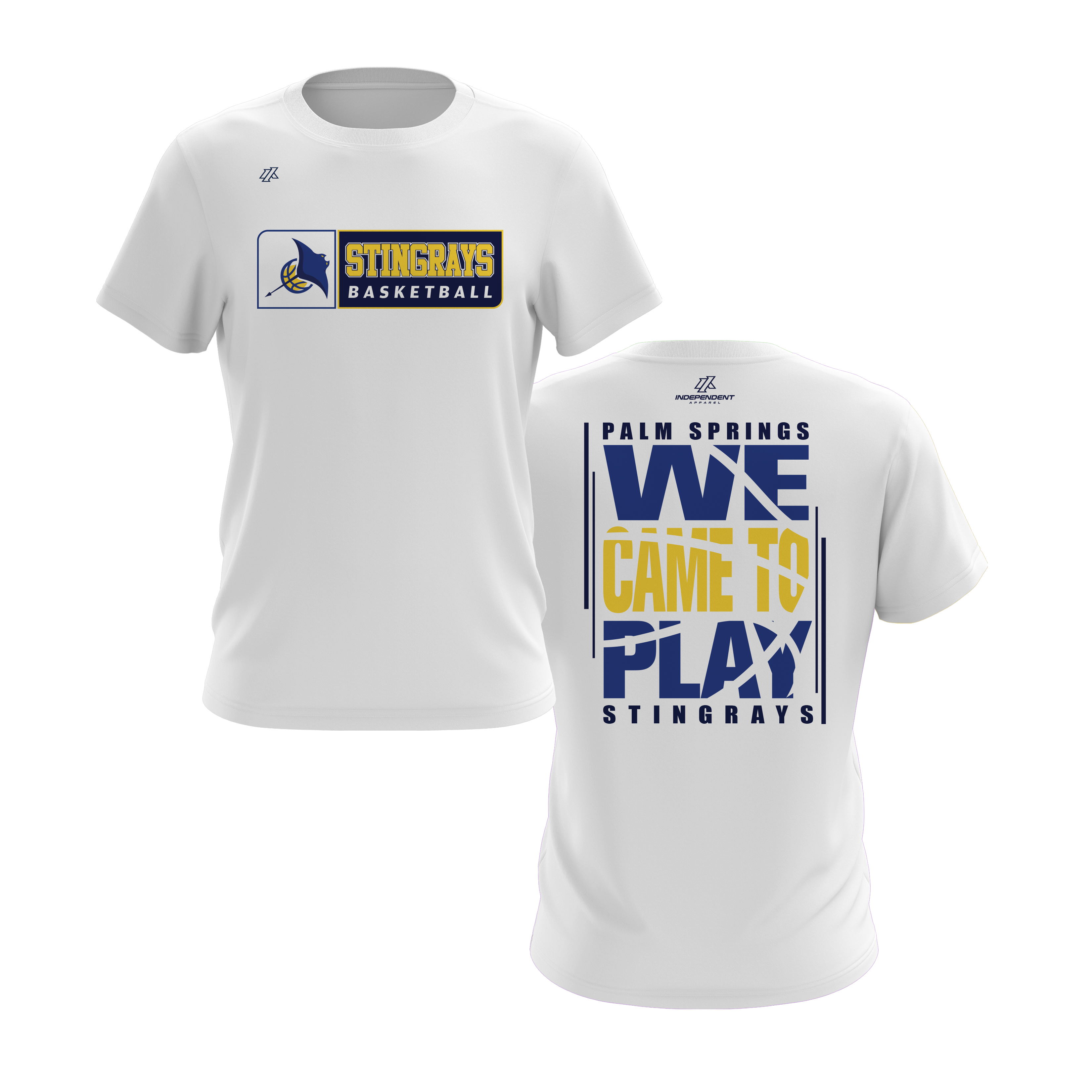 Stingrays Basketball Short Sleeve Shirt