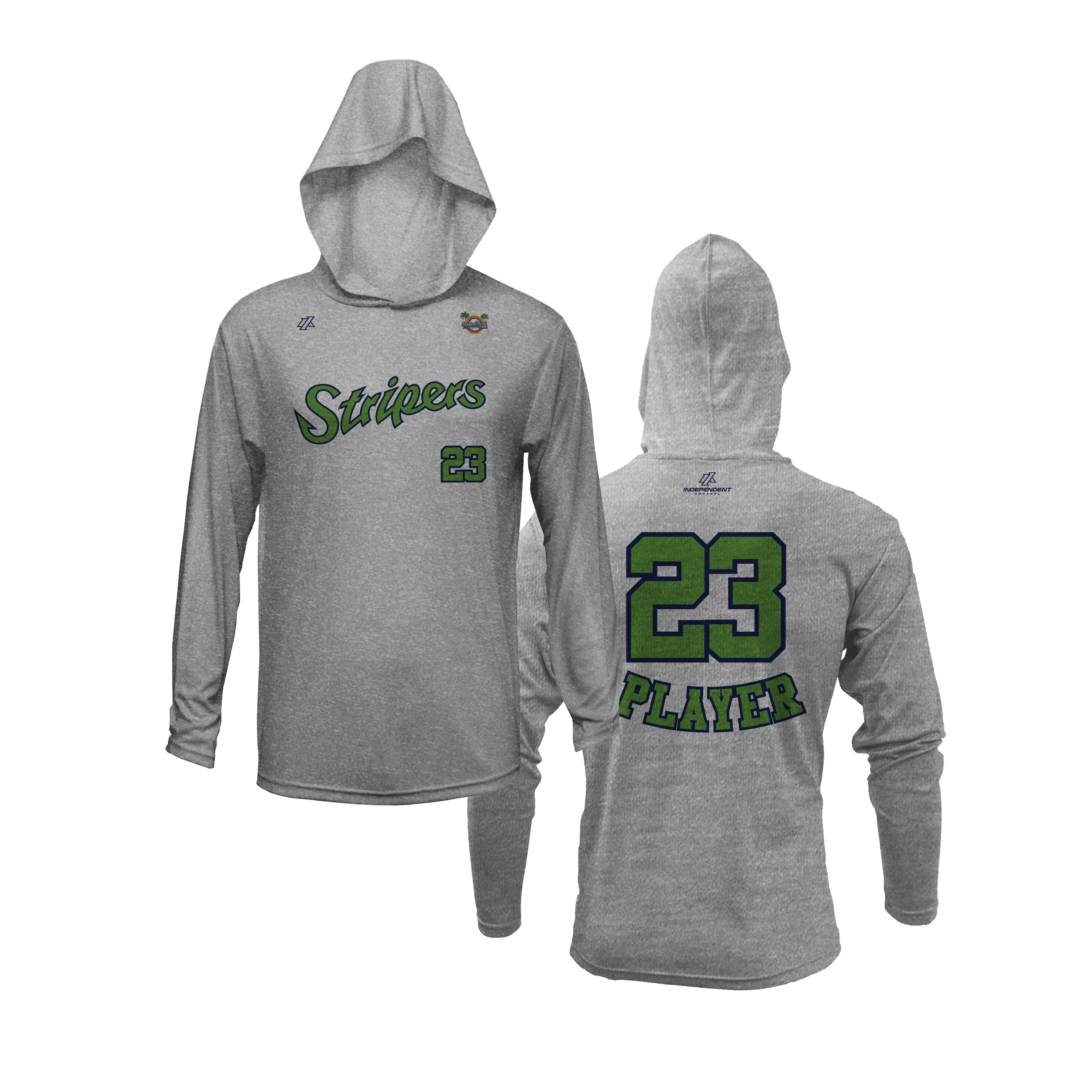 CCLL Stripers Script Logo Lightweight Hoodie