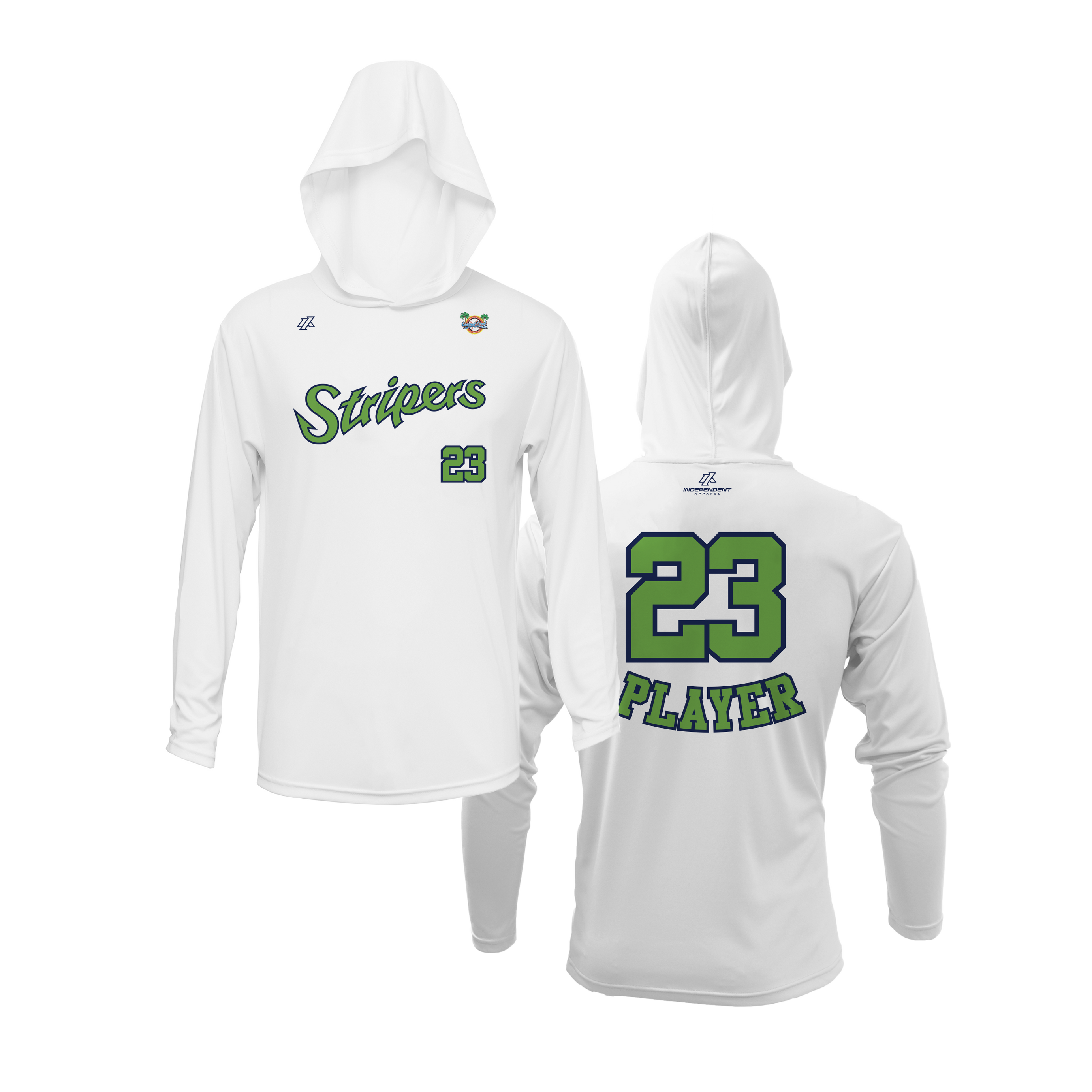 CCLL Stripers Script Logo Lightweight Hoodie