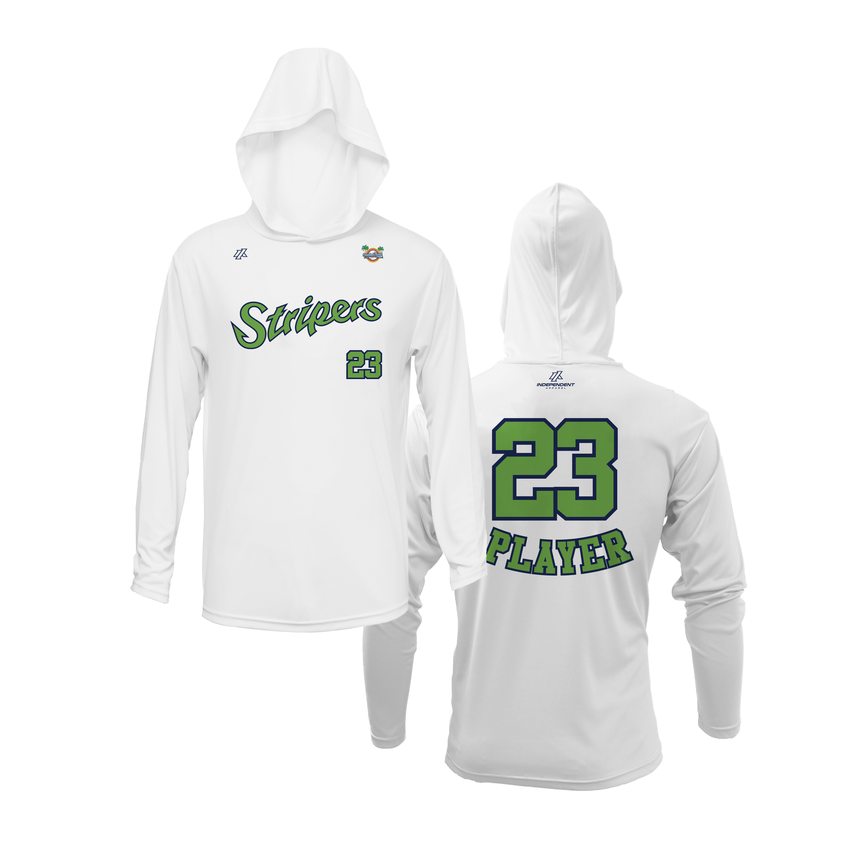 CCLL Stripers Script Logo Lightweight Hoodie