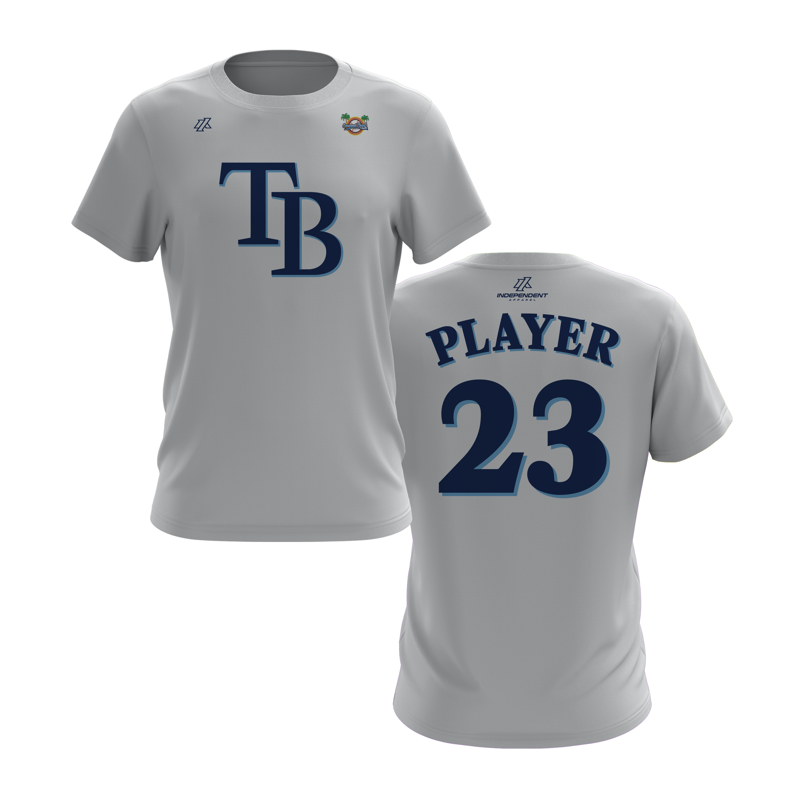 CCLL Rays TB Logo Short Sleeve Shirt