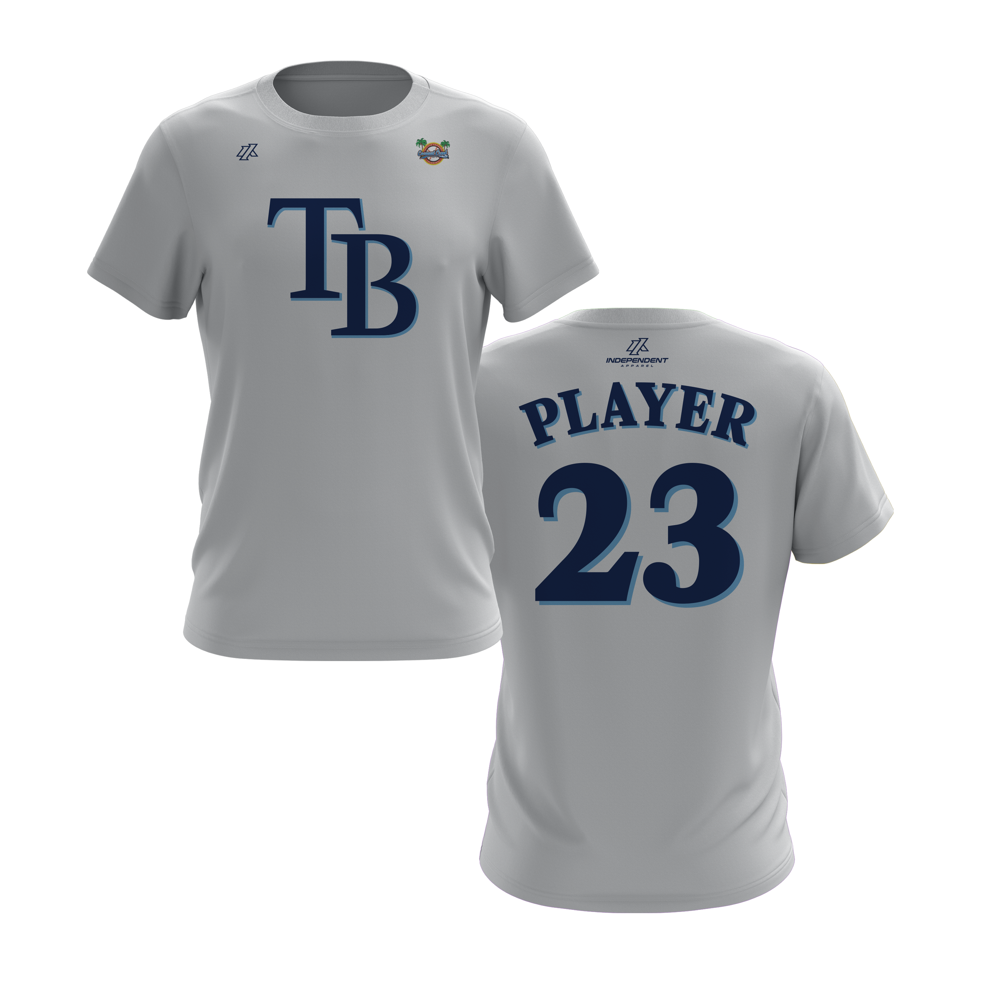 CCLL Rays TB Logo Short Sleeve Shirt