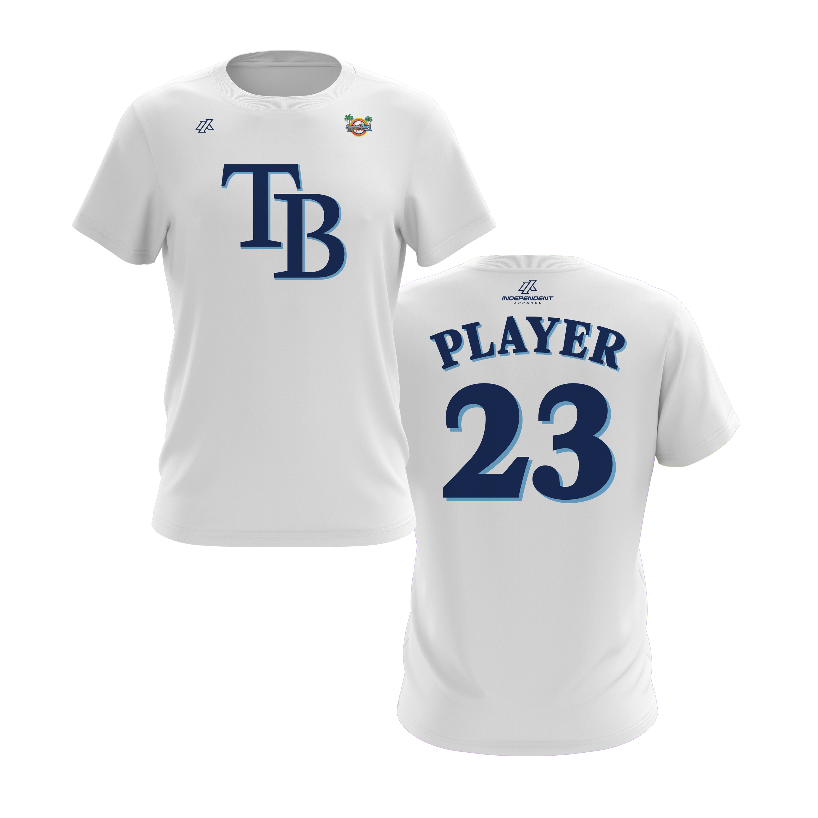 CCLL Rays TB Logo Short Sleeve Shirt