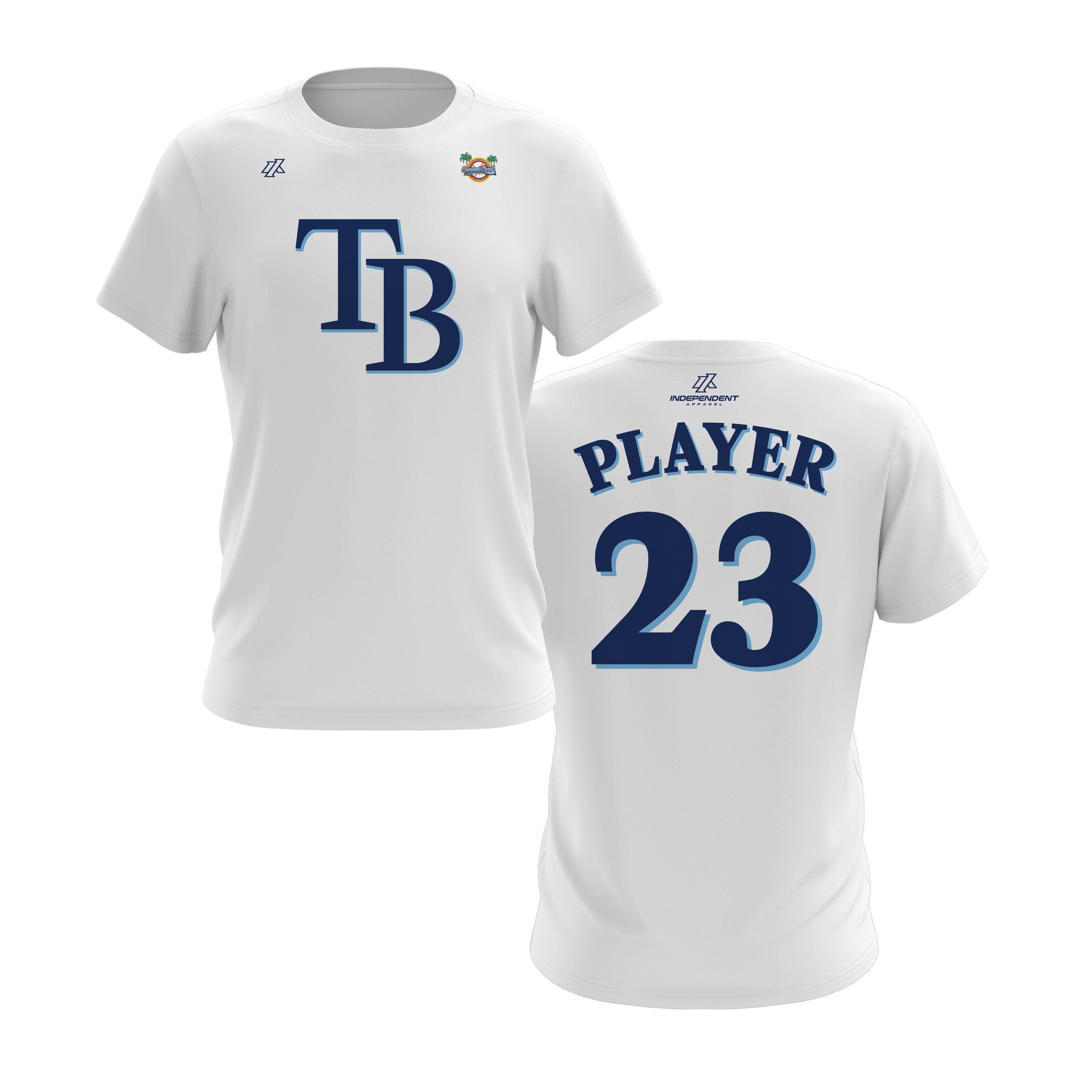 CCLL Rays TB Logo Short Sleeve Shirt