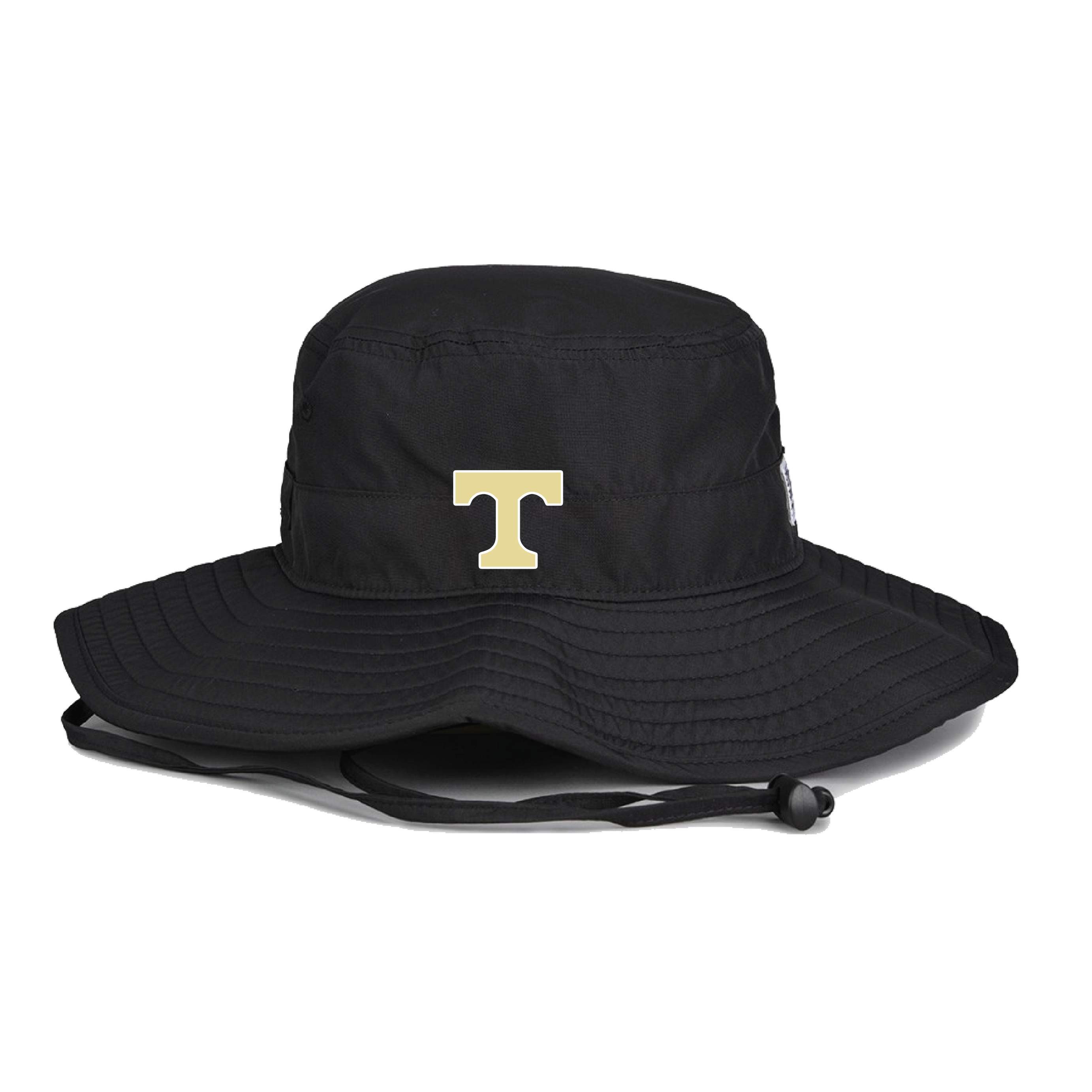 Treasure Coast T Logo Black Bucket Hat