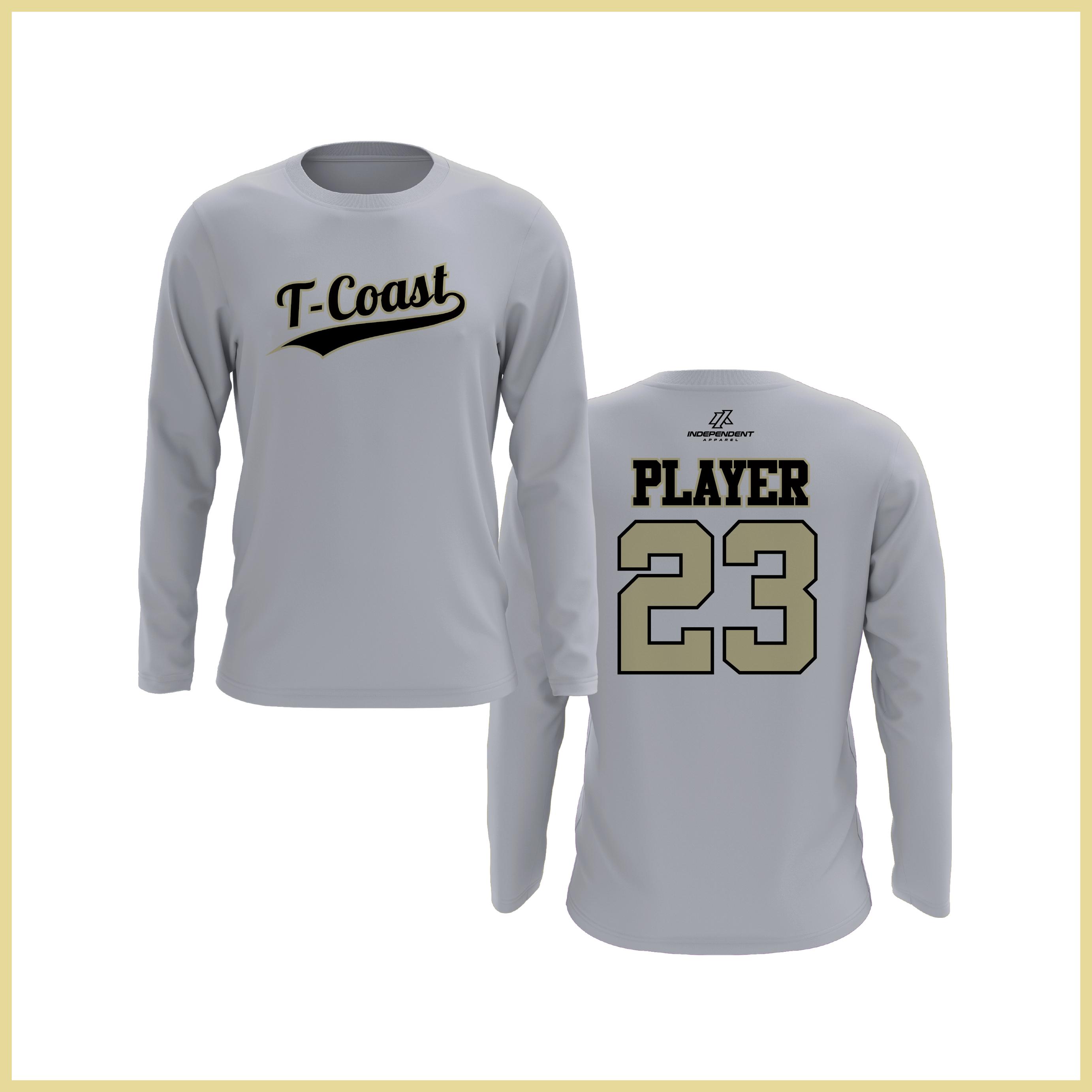 Treasure Coast T-Coast Logo Long Sleeve Shirt