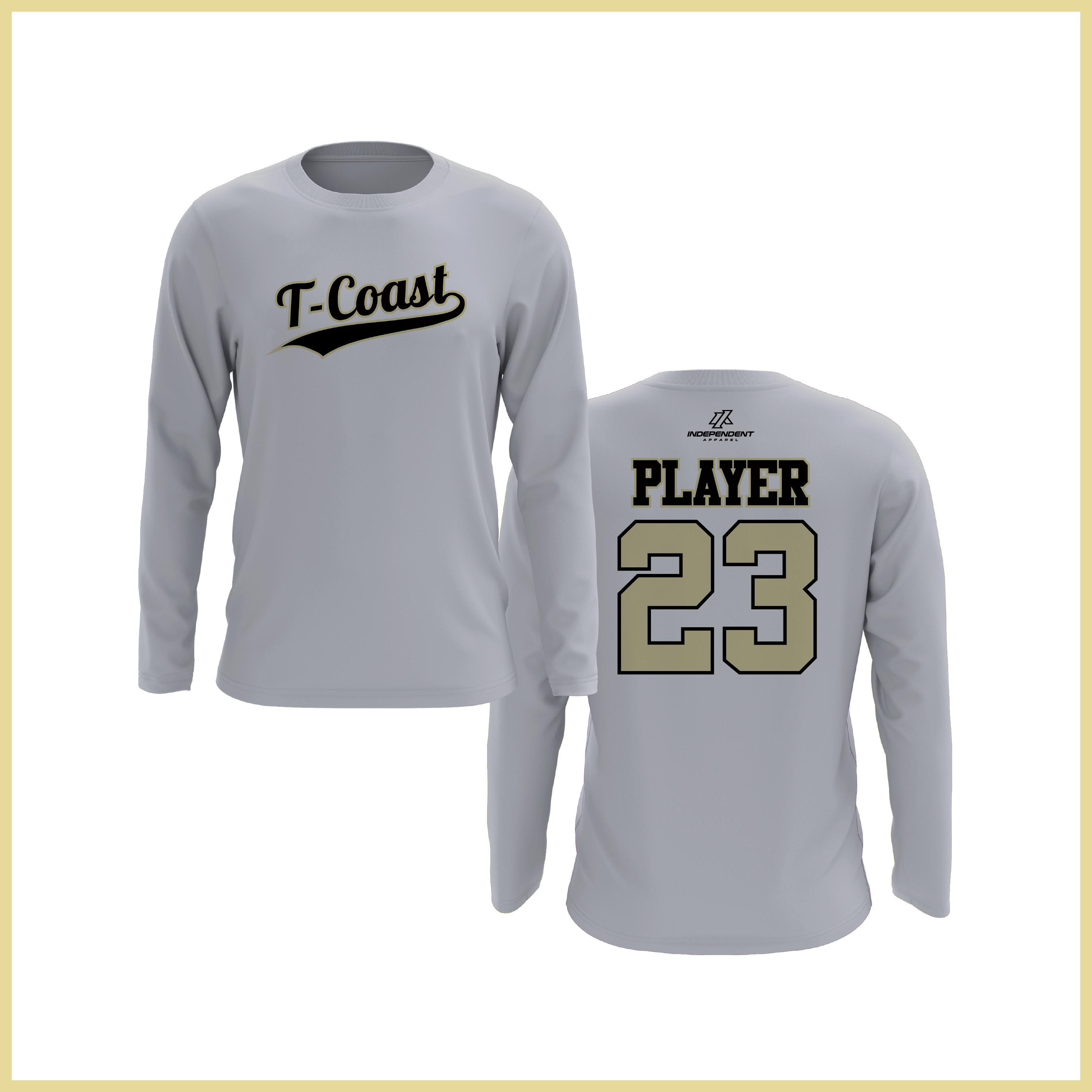 Treasure Coast T-Coast Logo Long Sleeve Shirt