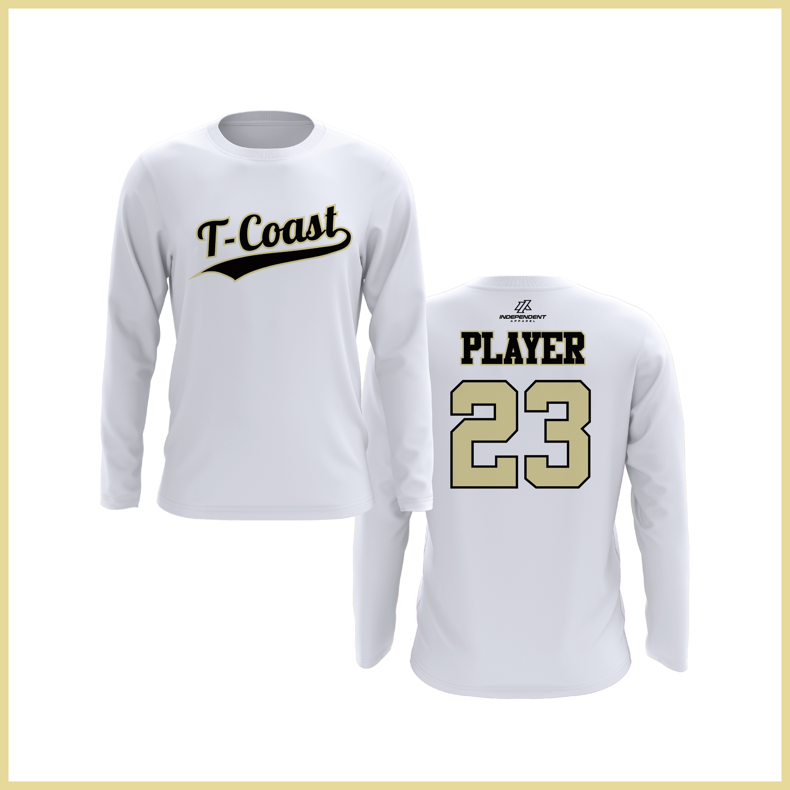 Treasure Coast T-Coast Logo Long Sleeve Shirt