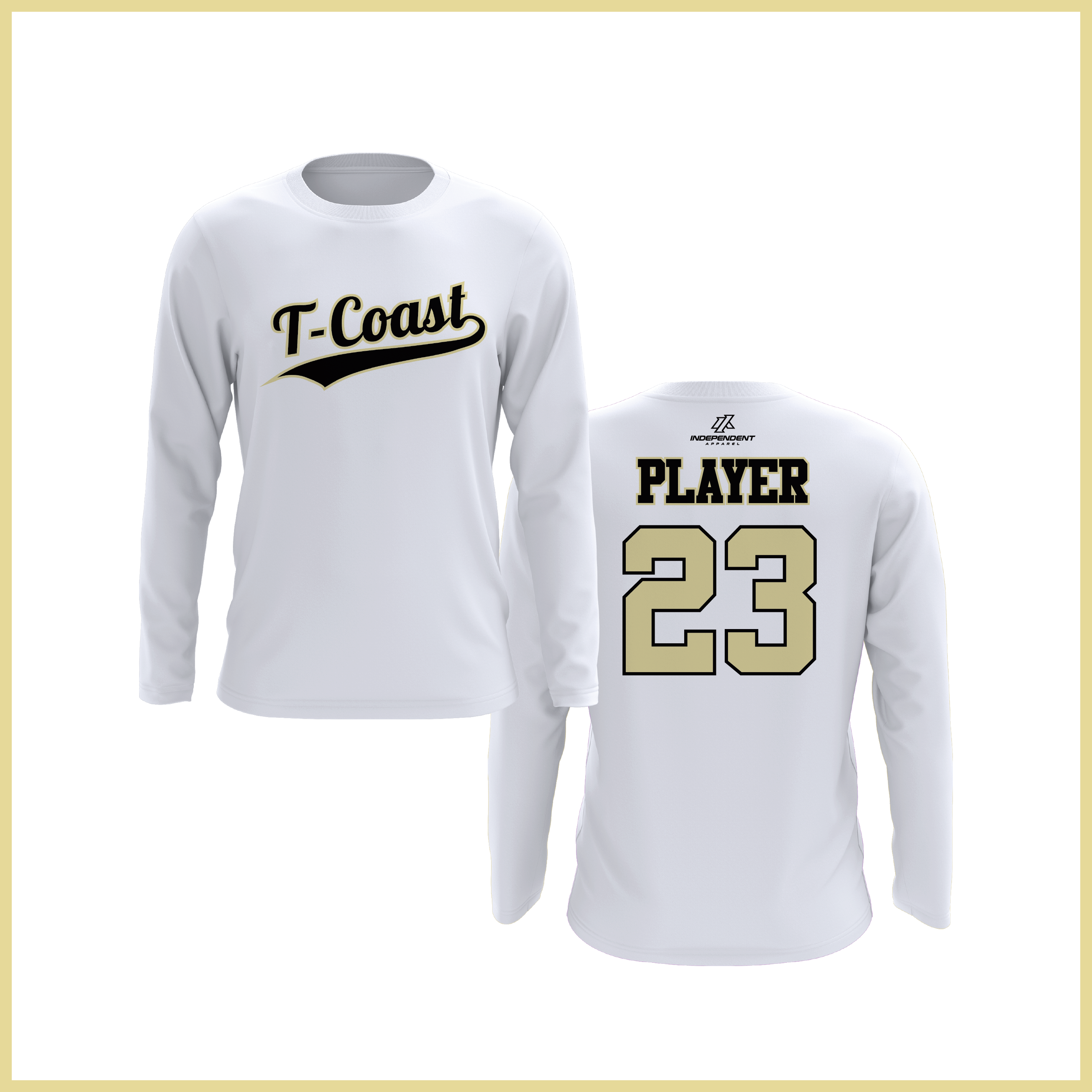 Treasure Coast T-Coast Logo Long Sleeve Shirt
