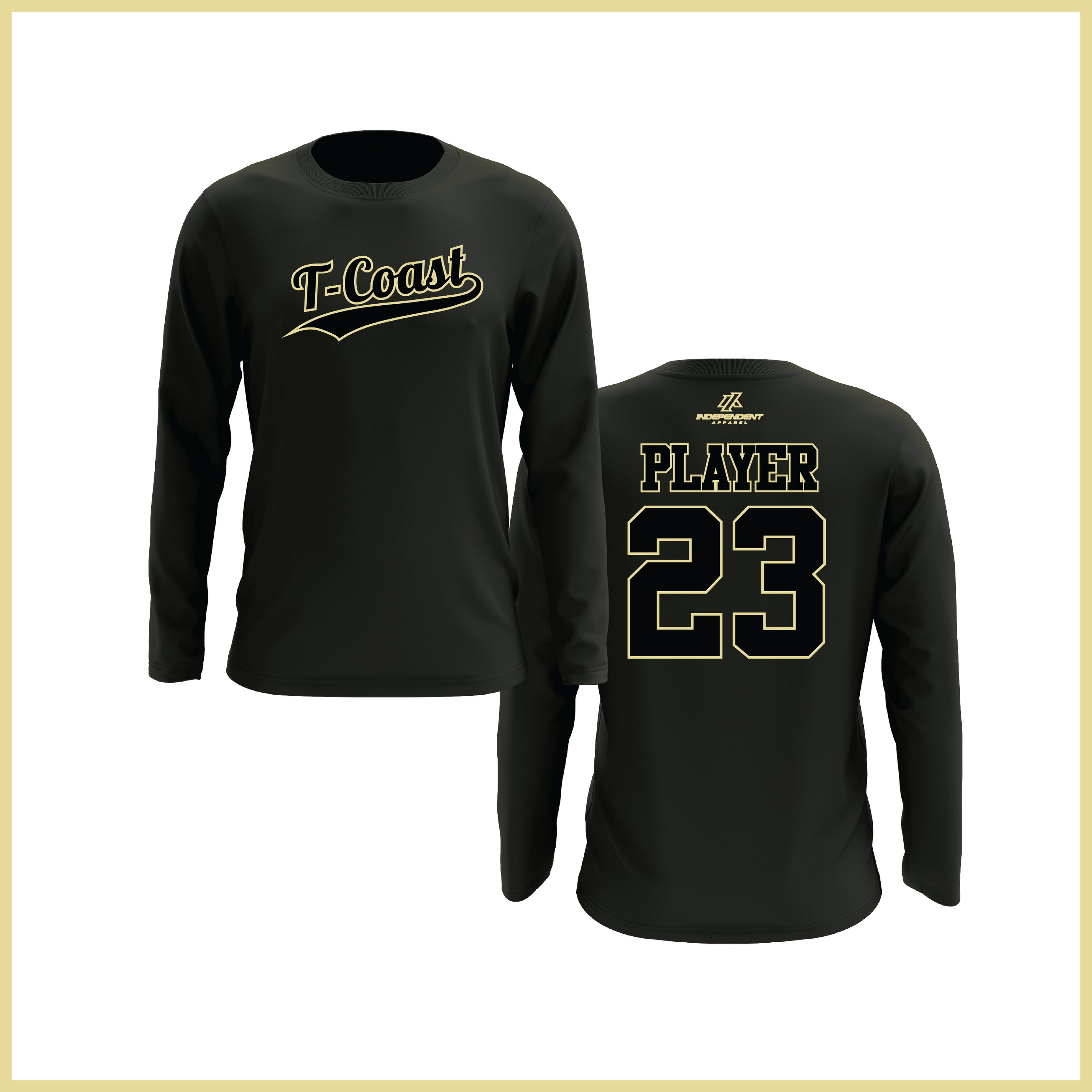 Treasure Coast T-Coast Logo Long Sleeve Shirt