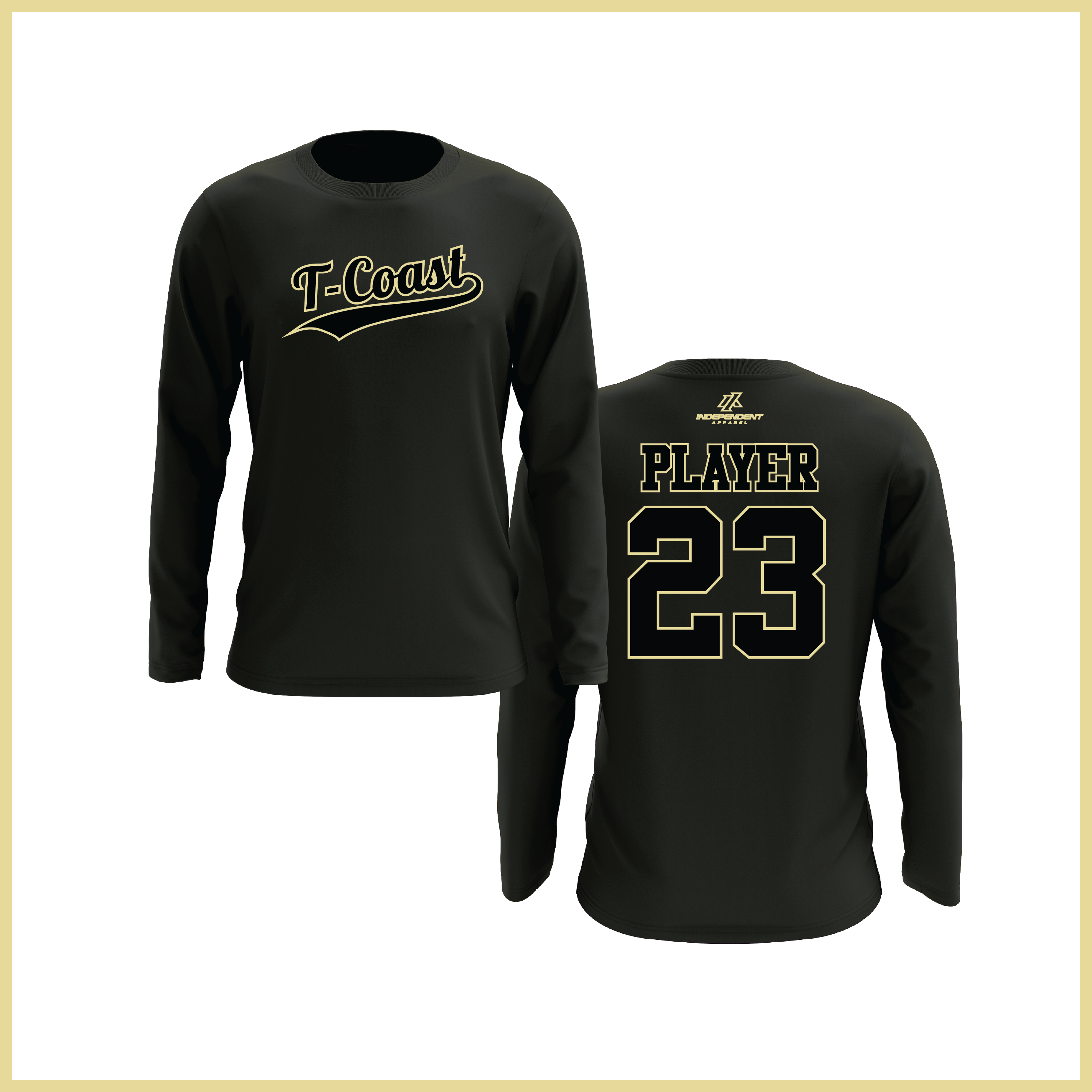 Treasure Coast T-Coast Logo Long Sleeve Shirt