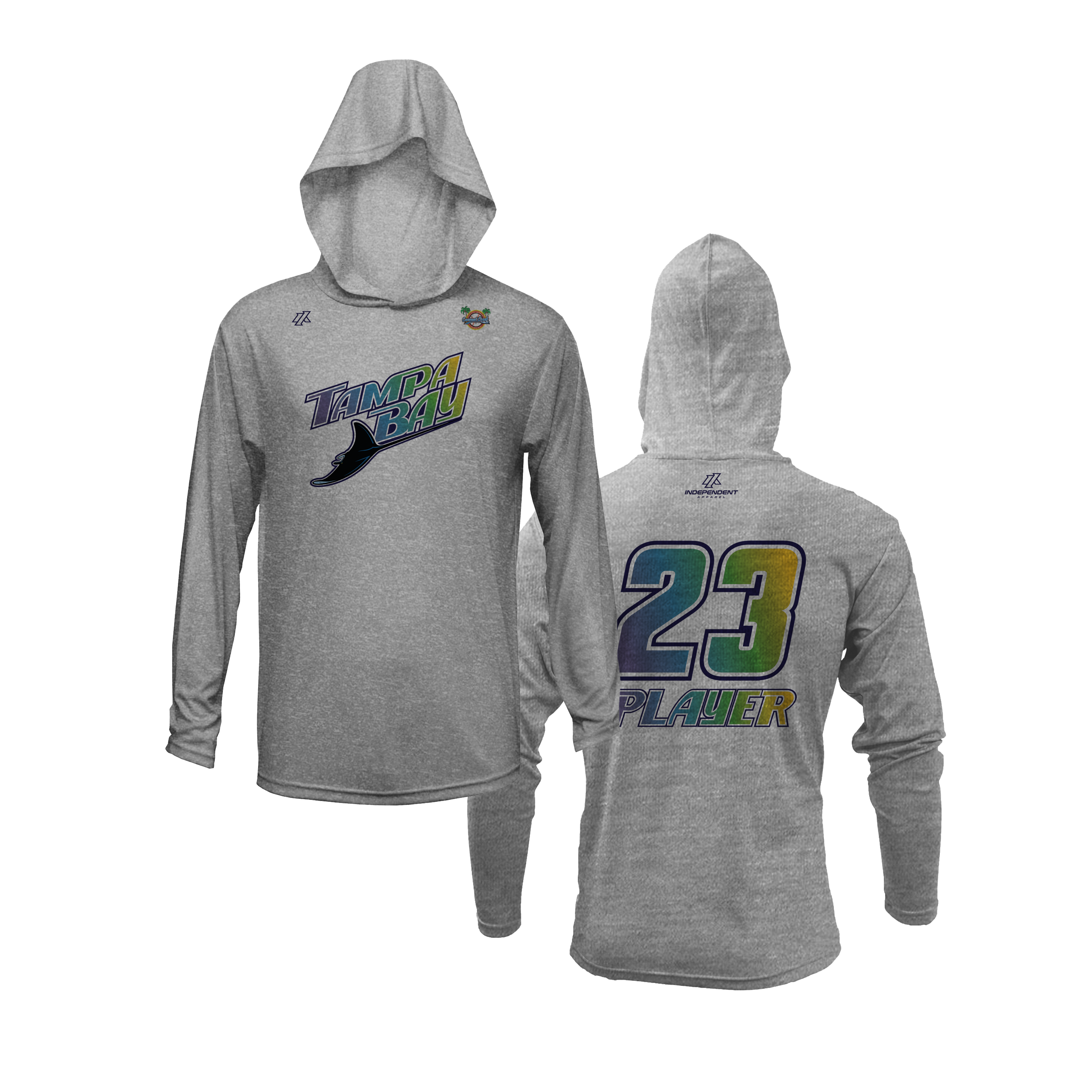 CCLL Tampa Bay Logo Lightweight Hoodie