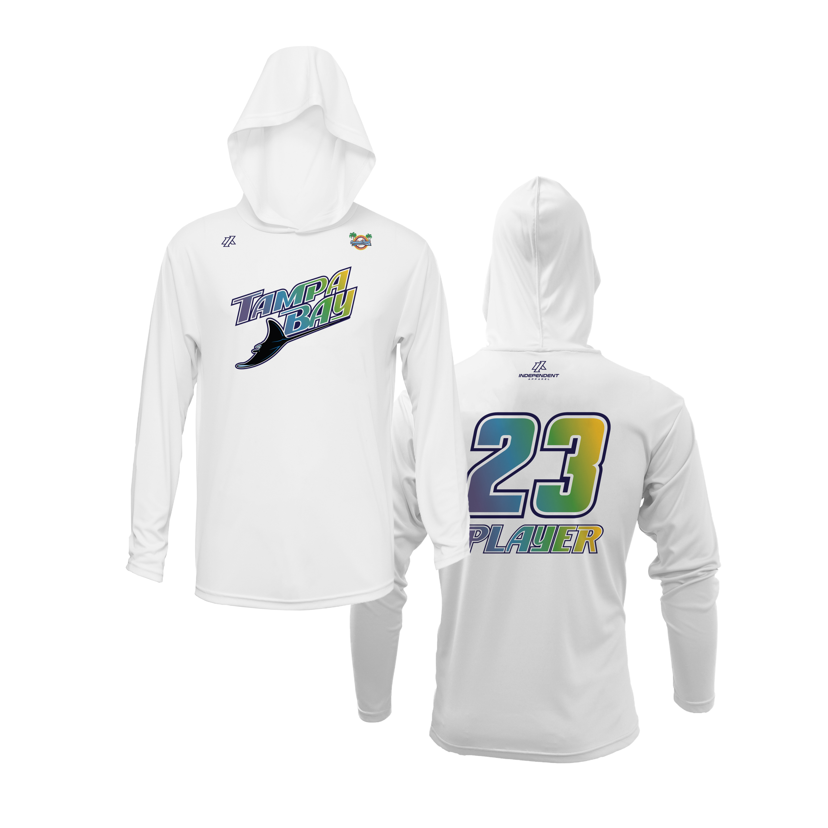 CCLL Tampa Bay Logo Lightweight Hoodie