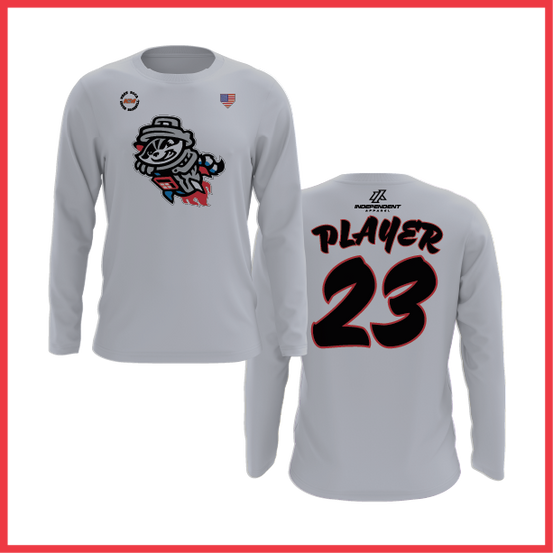 WBYB Fall '25 Trash Pandas Mascot Long Sleeve Shirt