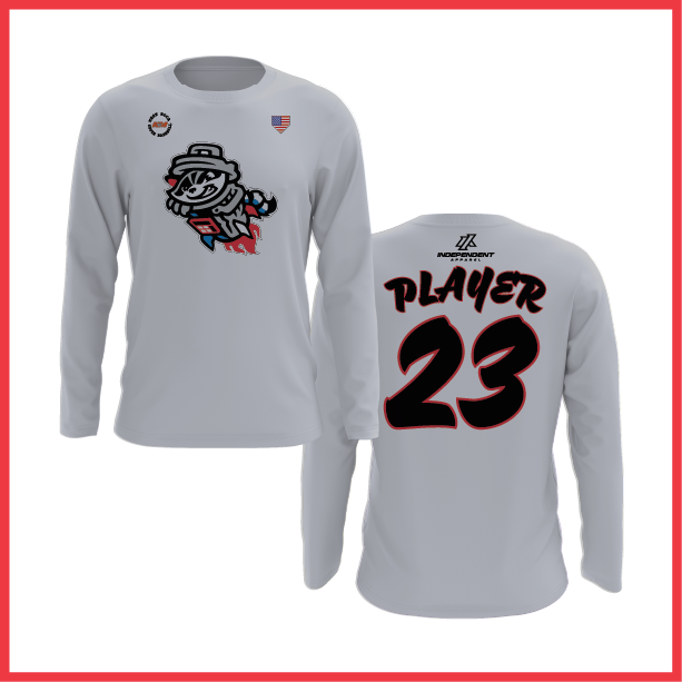 WBYB Fall '25 Trash Pandas Mascot Long Sleeve Shirt