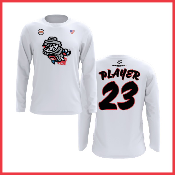 WBYB Fall '25 Trash Pandas Mascot Long Sleeve Shirt