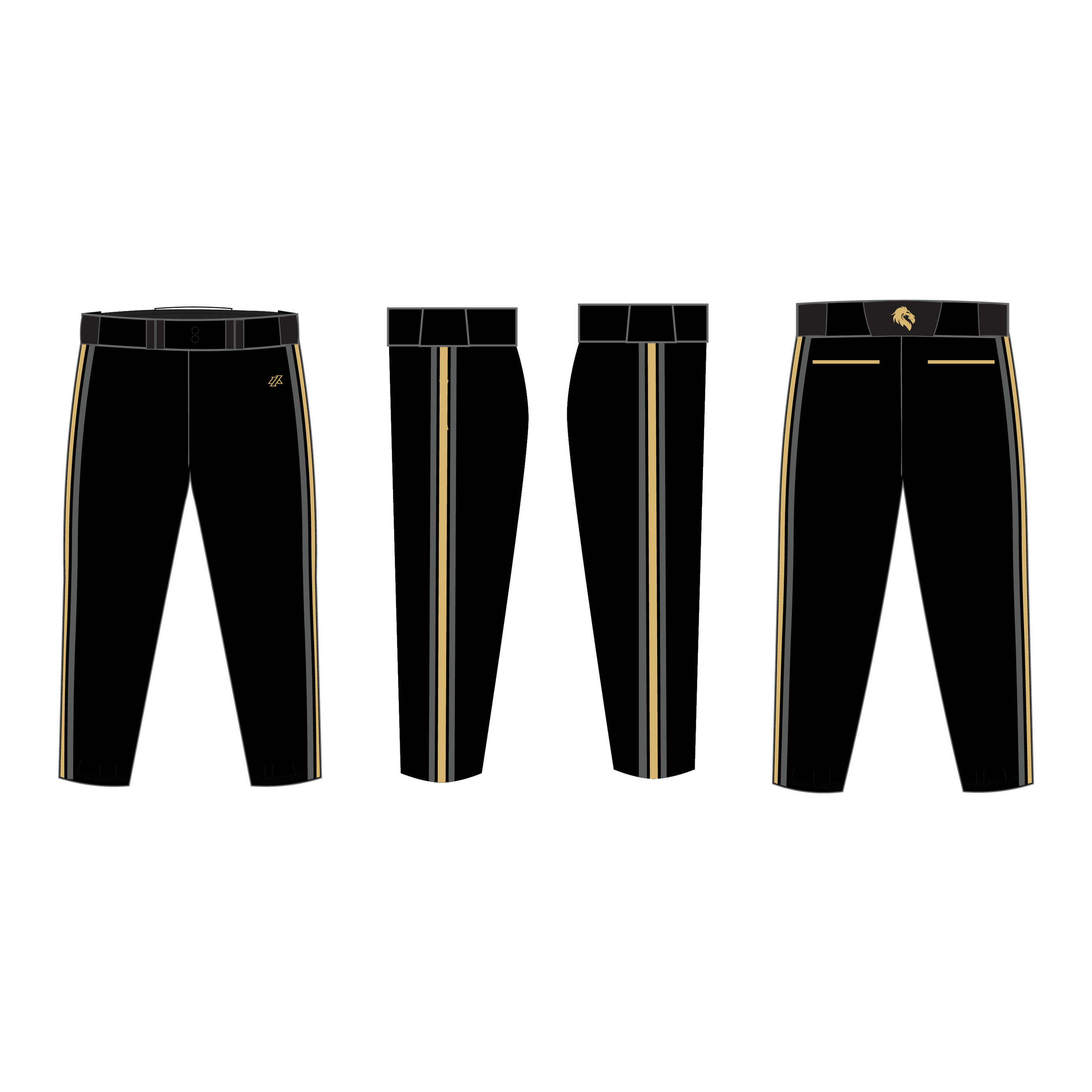 Babione 12U Black Knickers