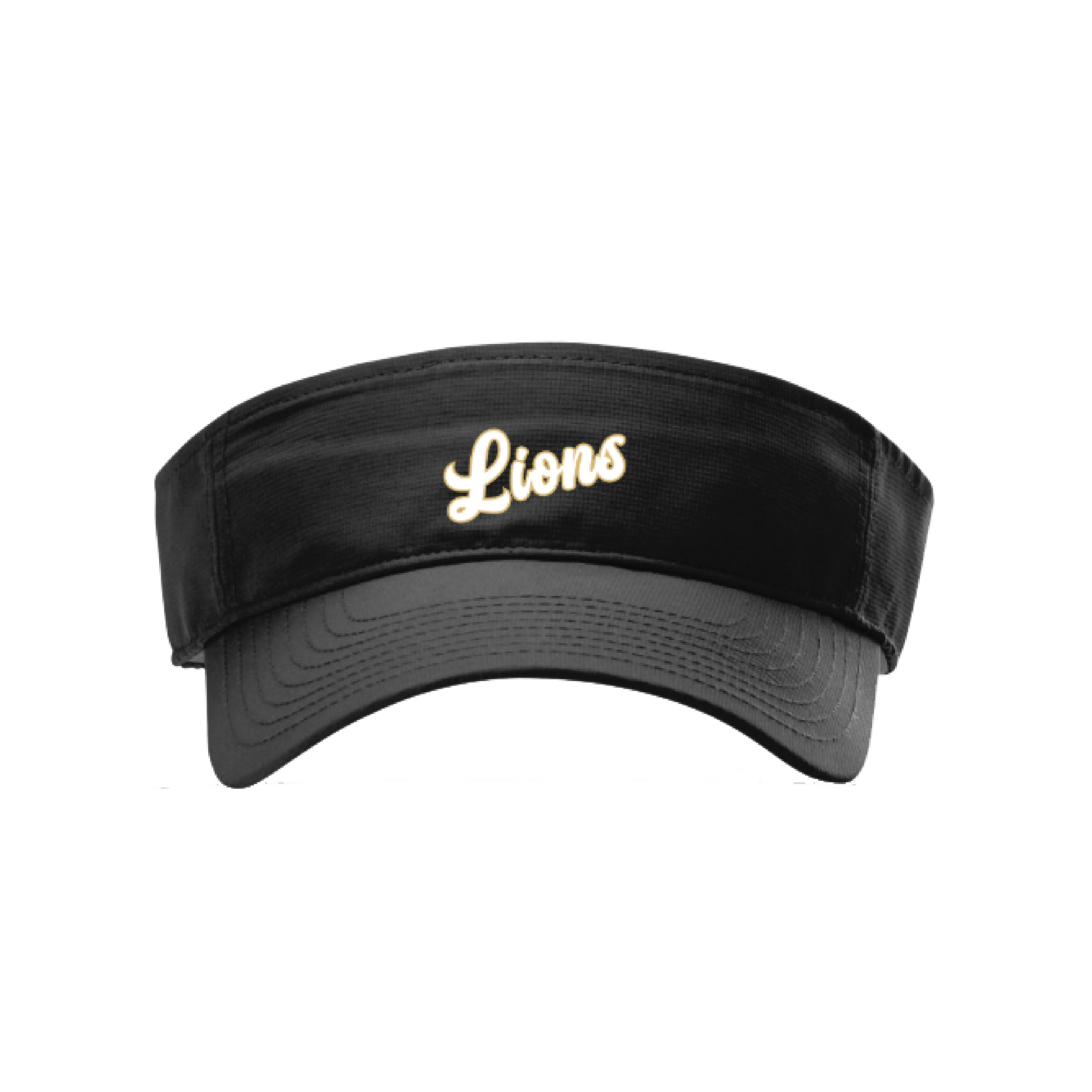 Dovner 12U Lions Script Black Visor