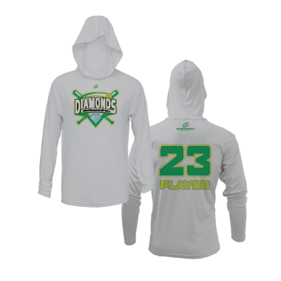 WBD Ducks League Logo Lightweight Hoodie