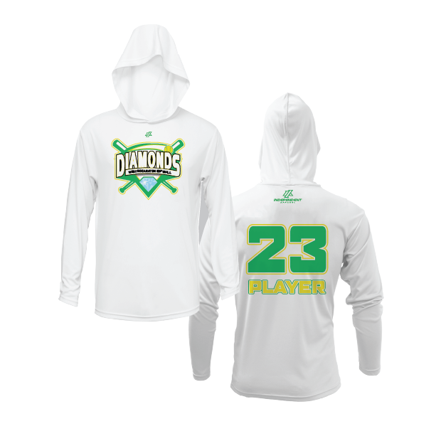 WBD Ducks League Logo Lightweight Hoodie
