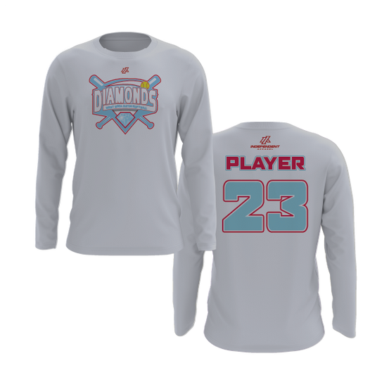 WBD Owls League Logo Long Sleeve Shirt
