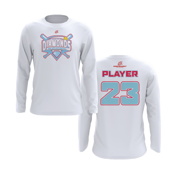 WBD Owls League Logo Long Sleeve Shirt