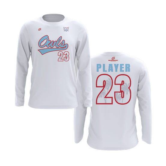 WBD Owls Logo Long Sleeve Shirt