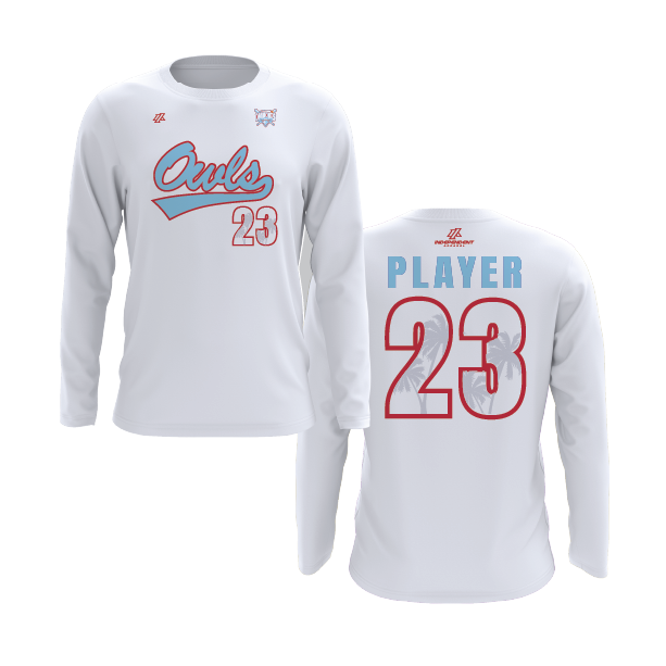 WBD Owls Logo Long Sleeve Shirt