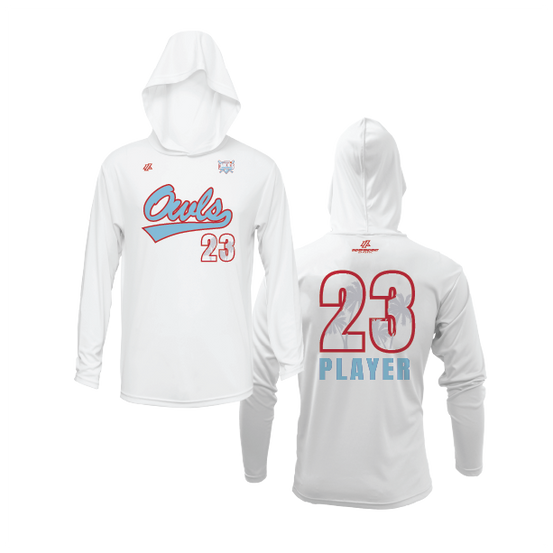 WBD Owls Logo Lightweight Hoodie